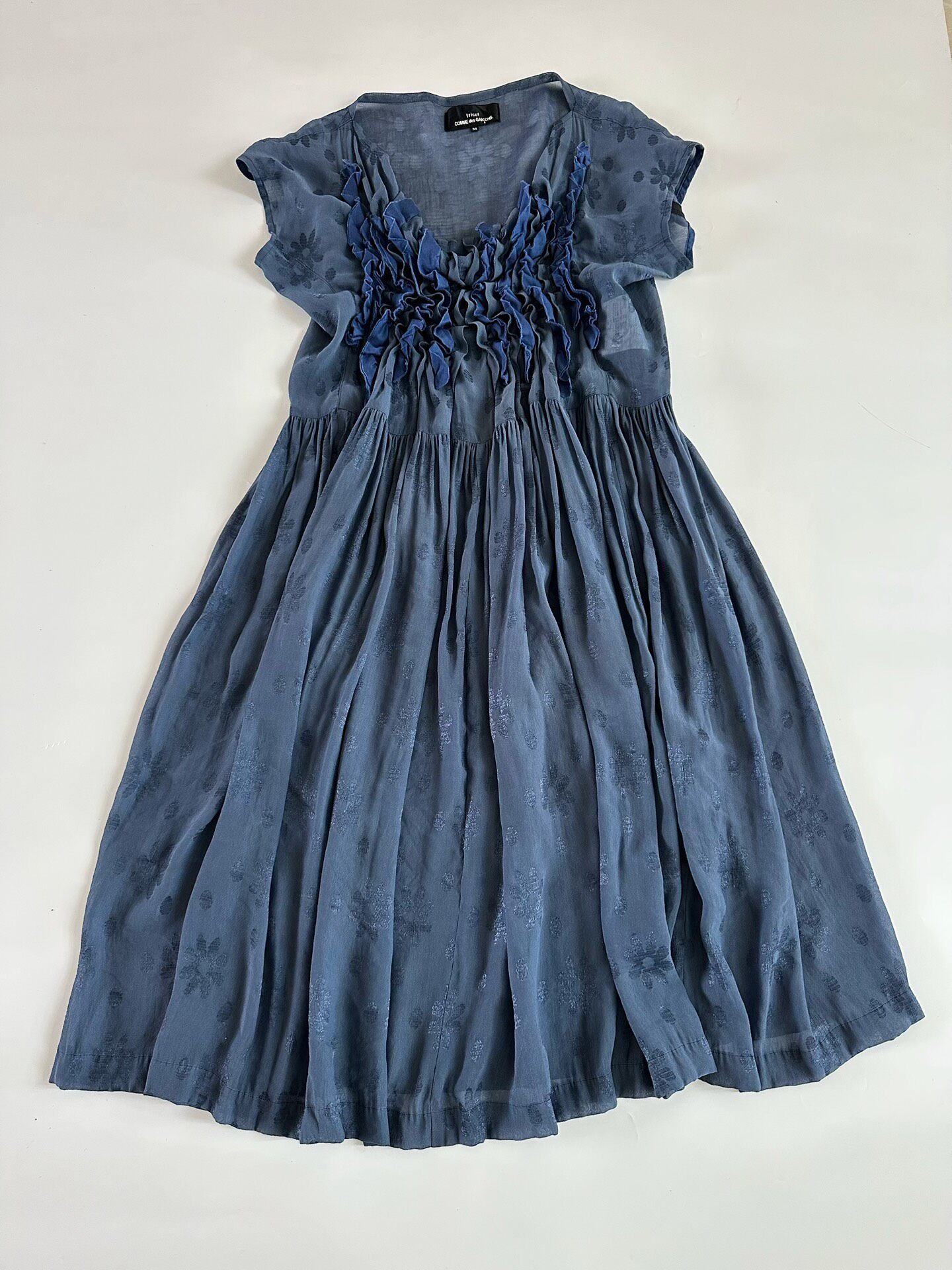 Comme des Garçons Tricot Floral Dress