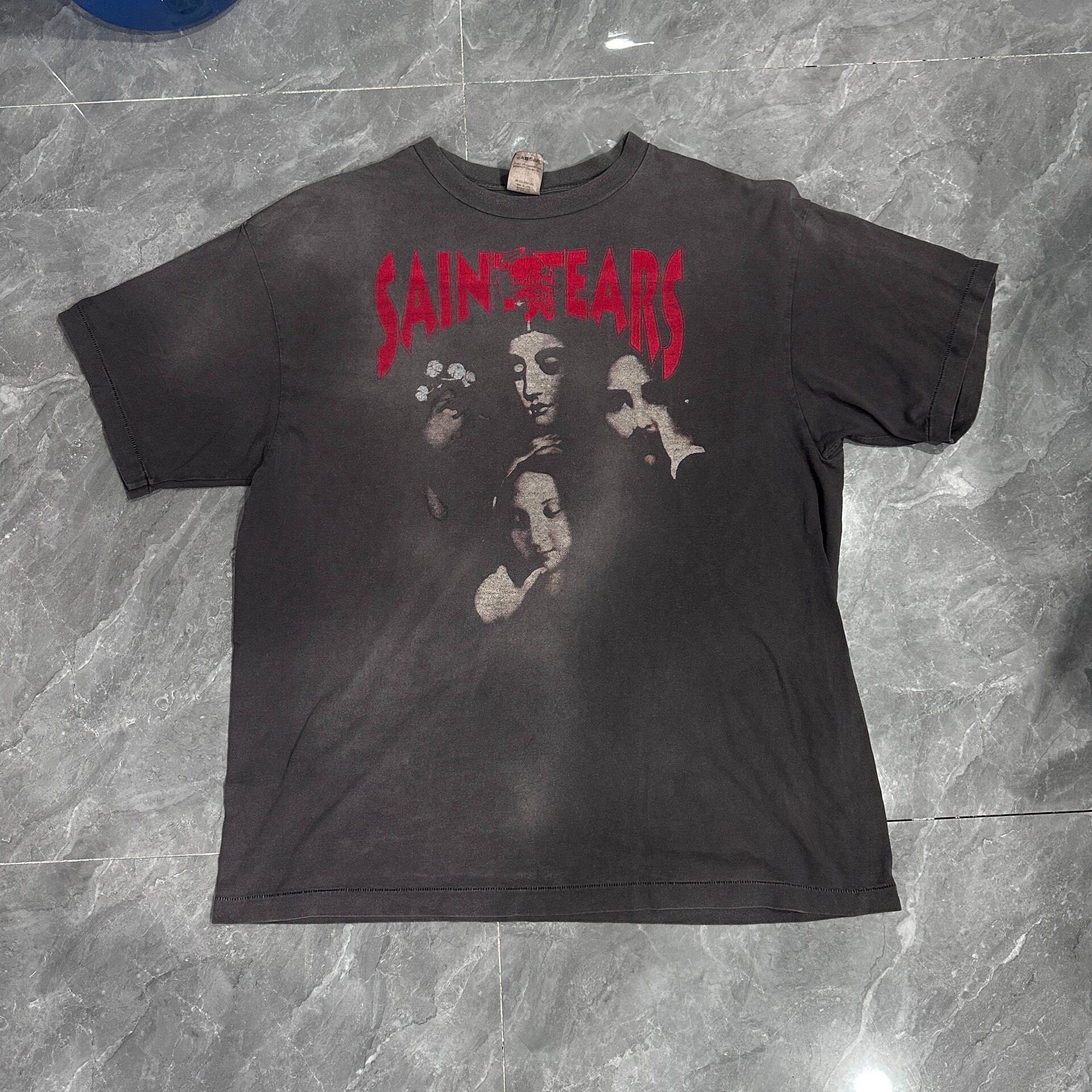 Saint Michael Denim Tears Graphic Tee