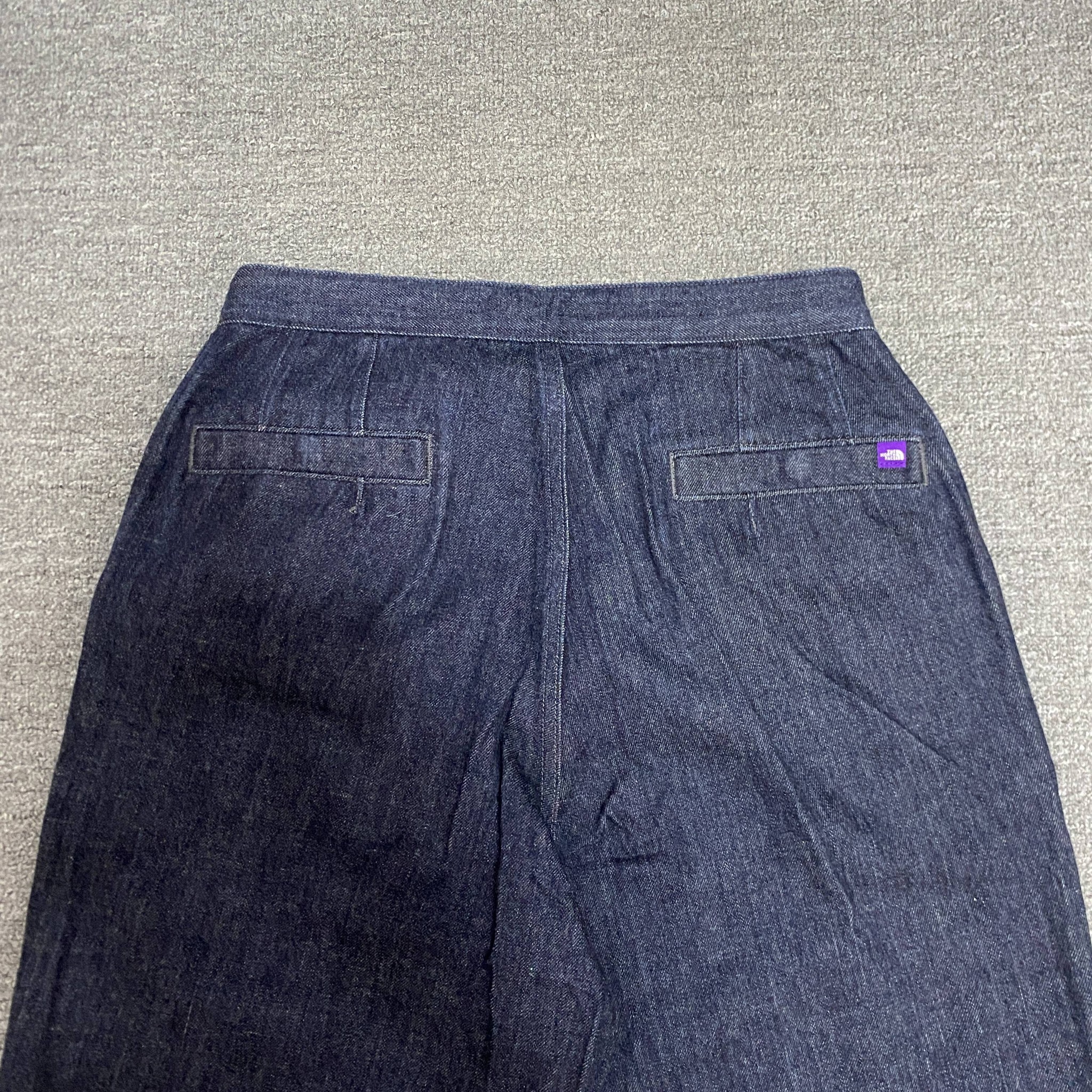 North Face Purple Label Loose Denim Jeans — back