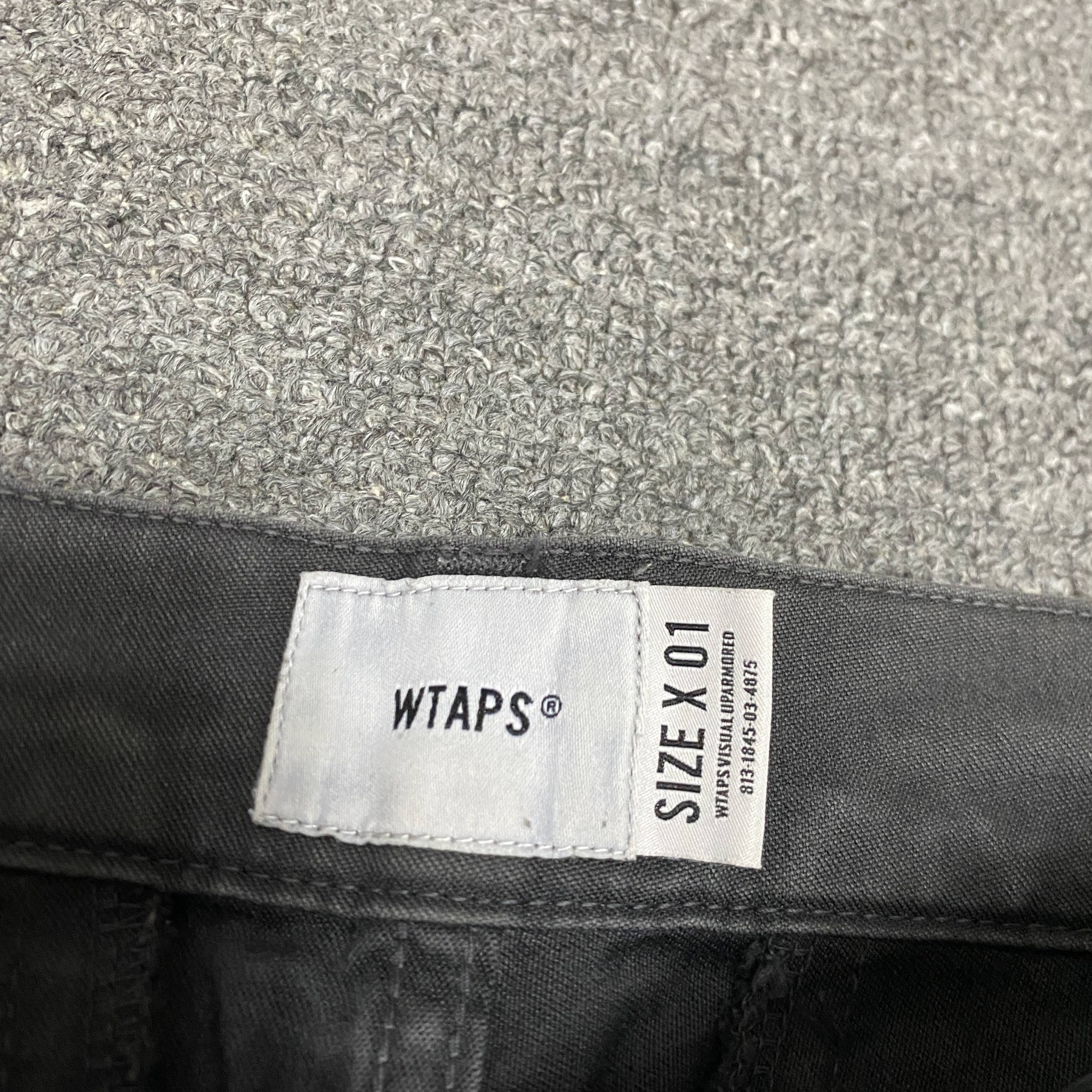 WTAPS 20SS Jungle Wash Cargo Pants — label