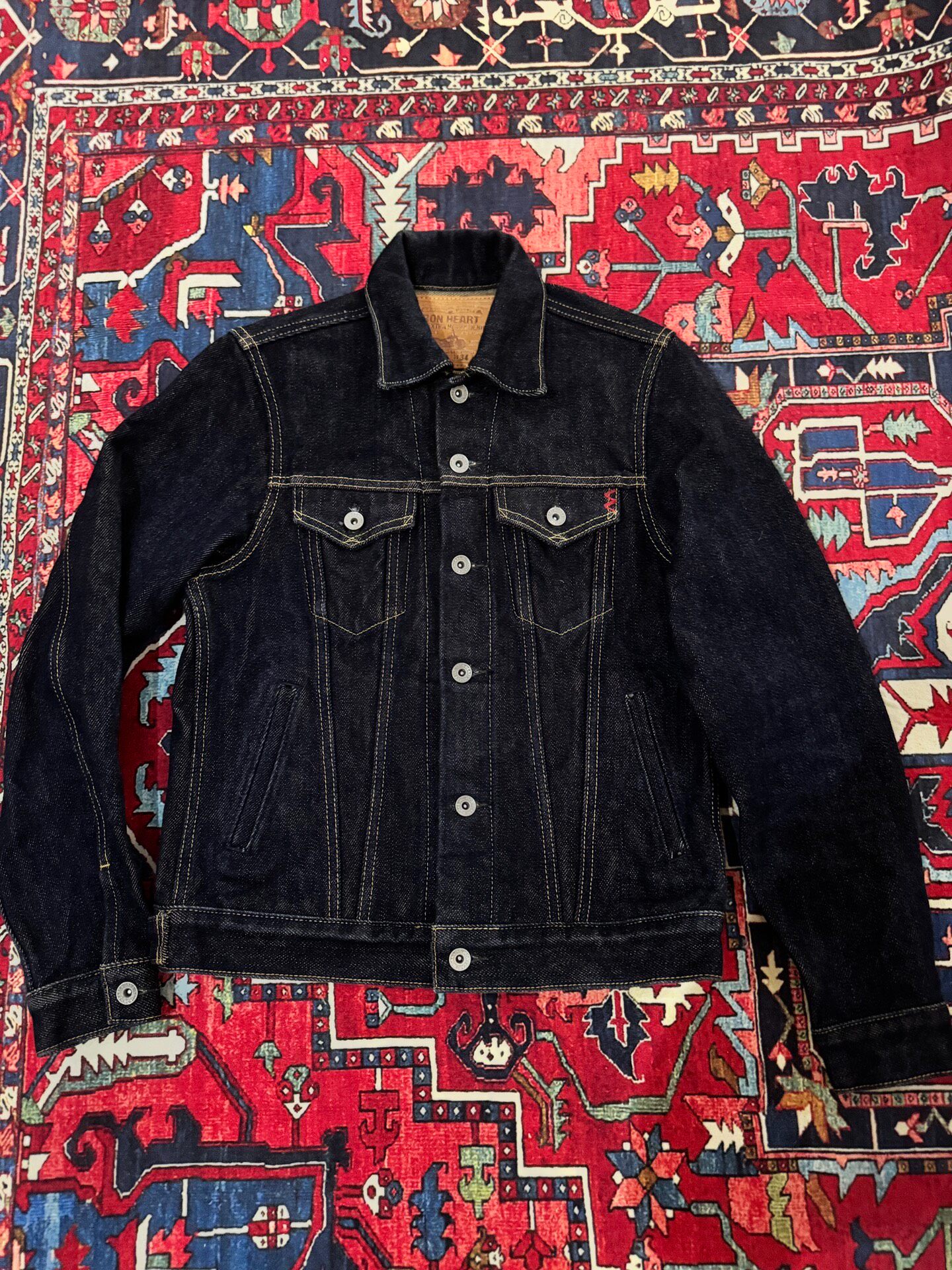 Iron Heart 21oz Denim Jacket 526p