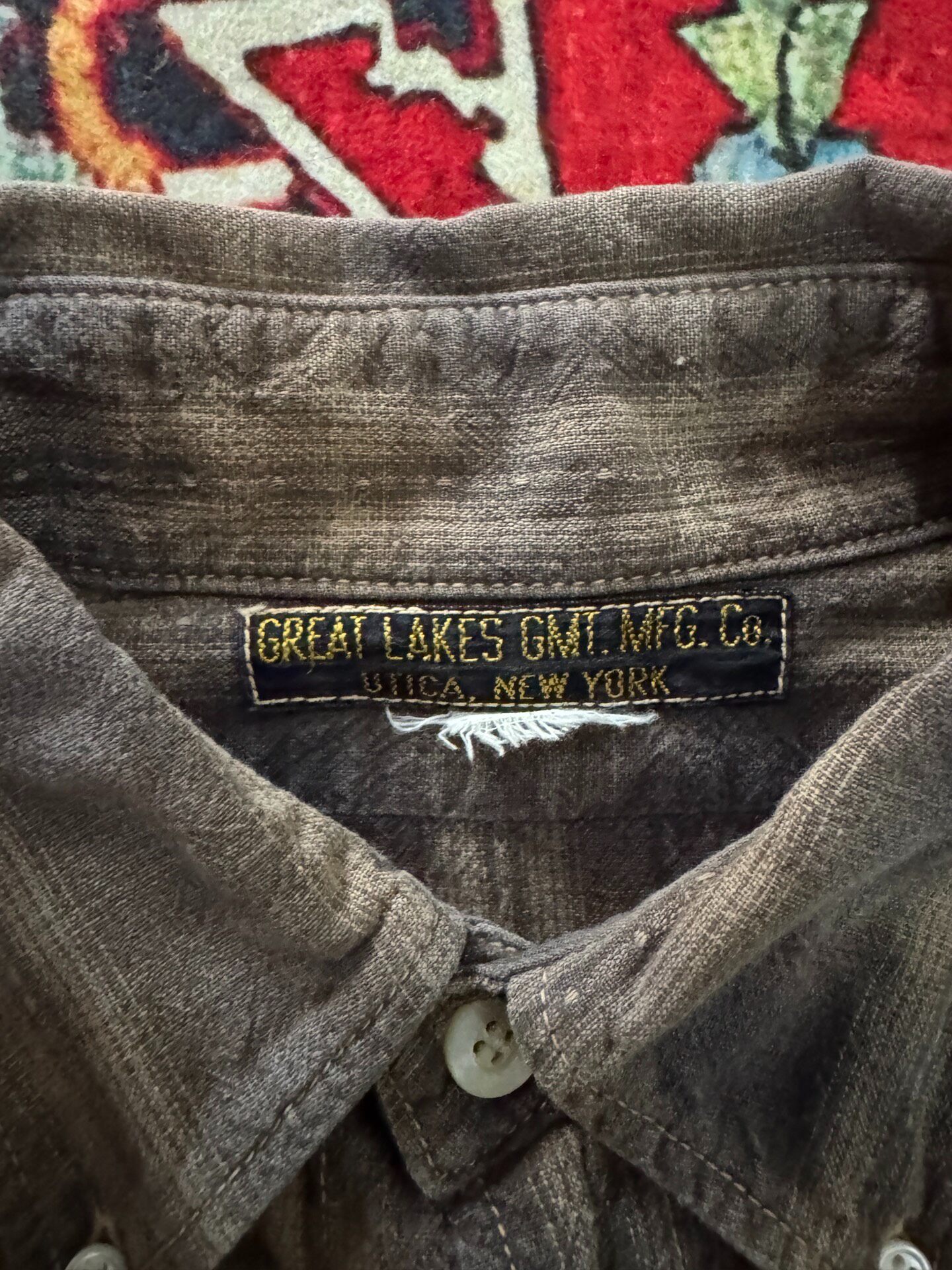 Freewheelers Brown Plaid Long-Sleeve Shirt — front