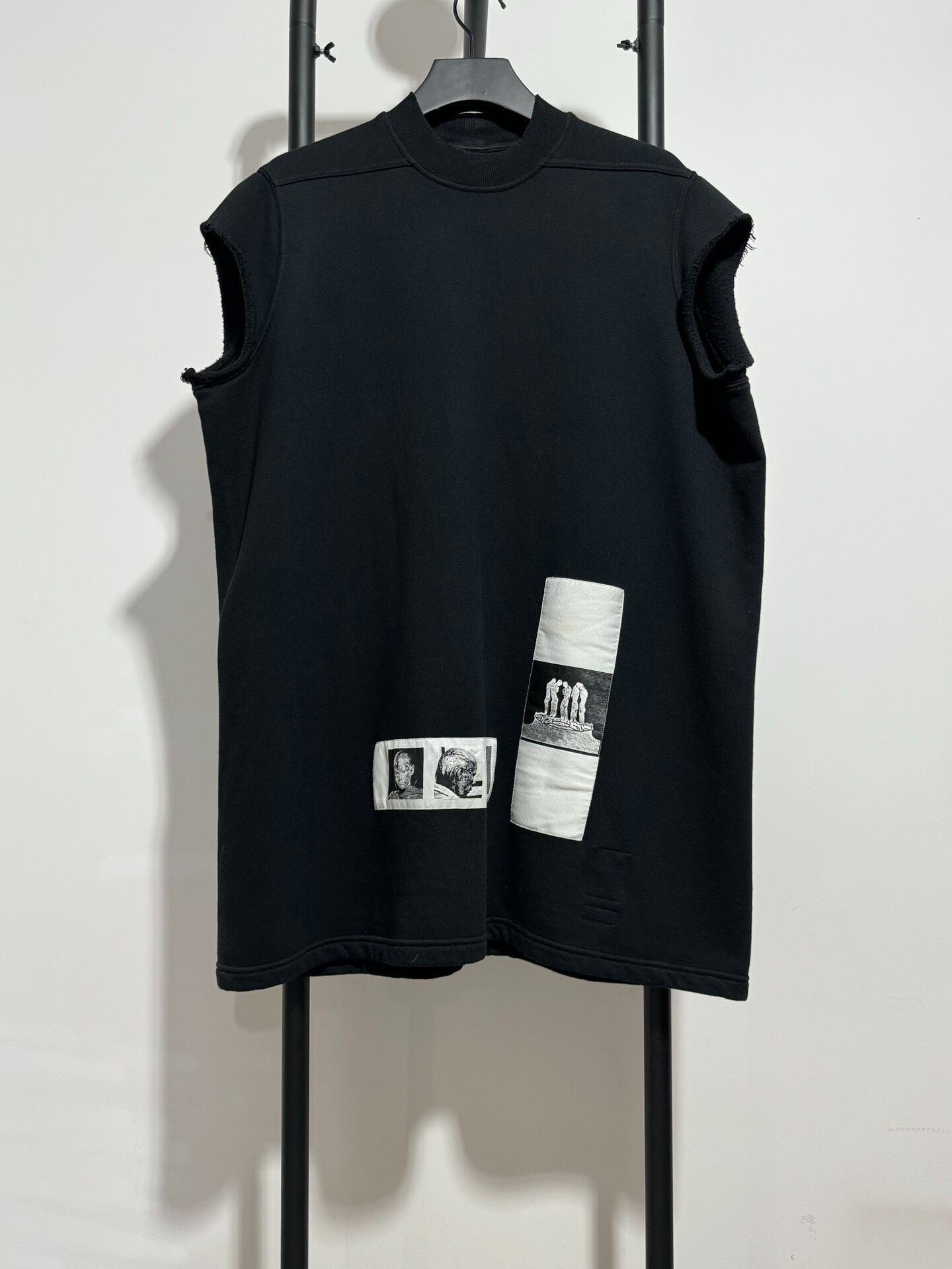 Rick Owens Sleeveless Vest Sweatshirt