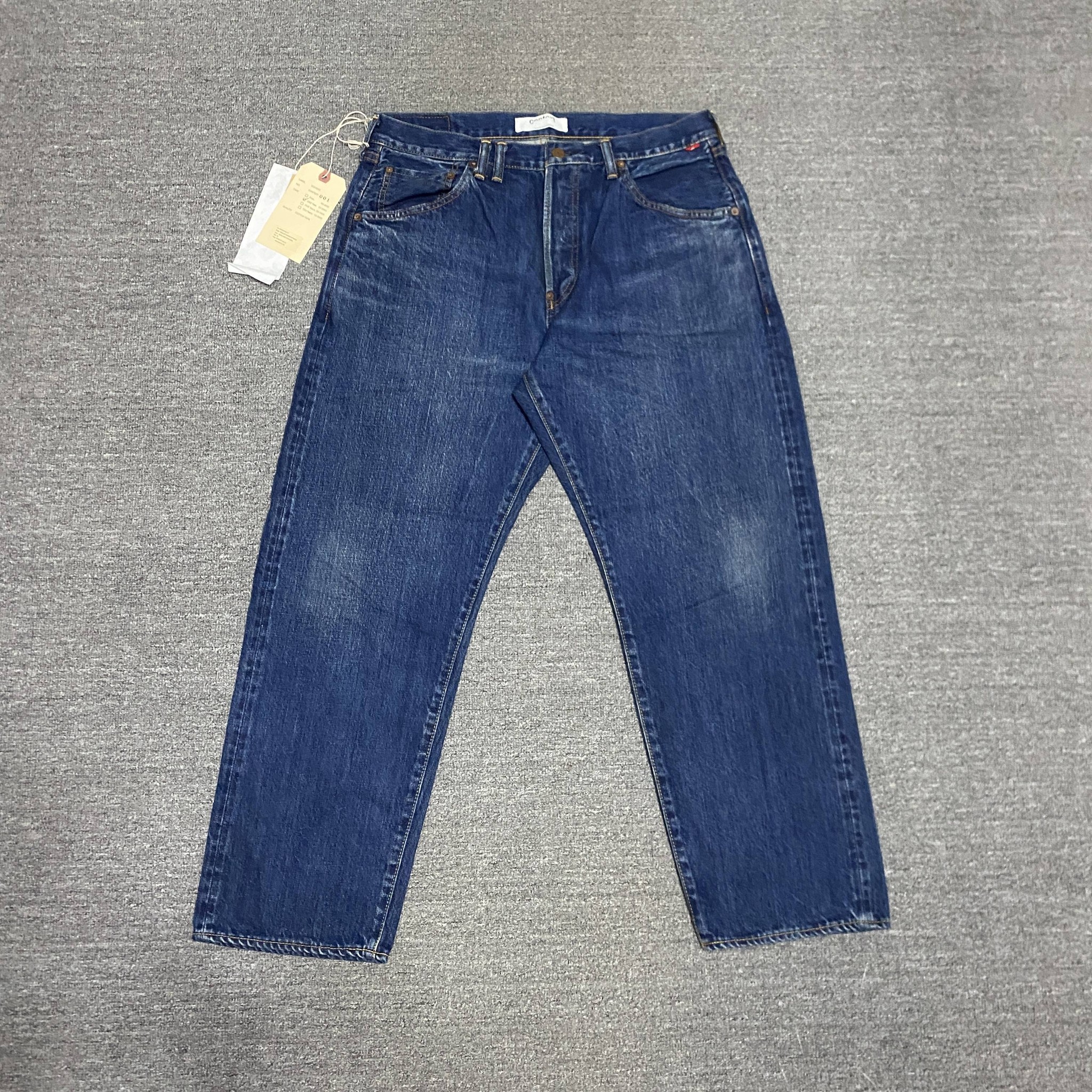 ANACHRONORM Baggy Washed Denim Jeans