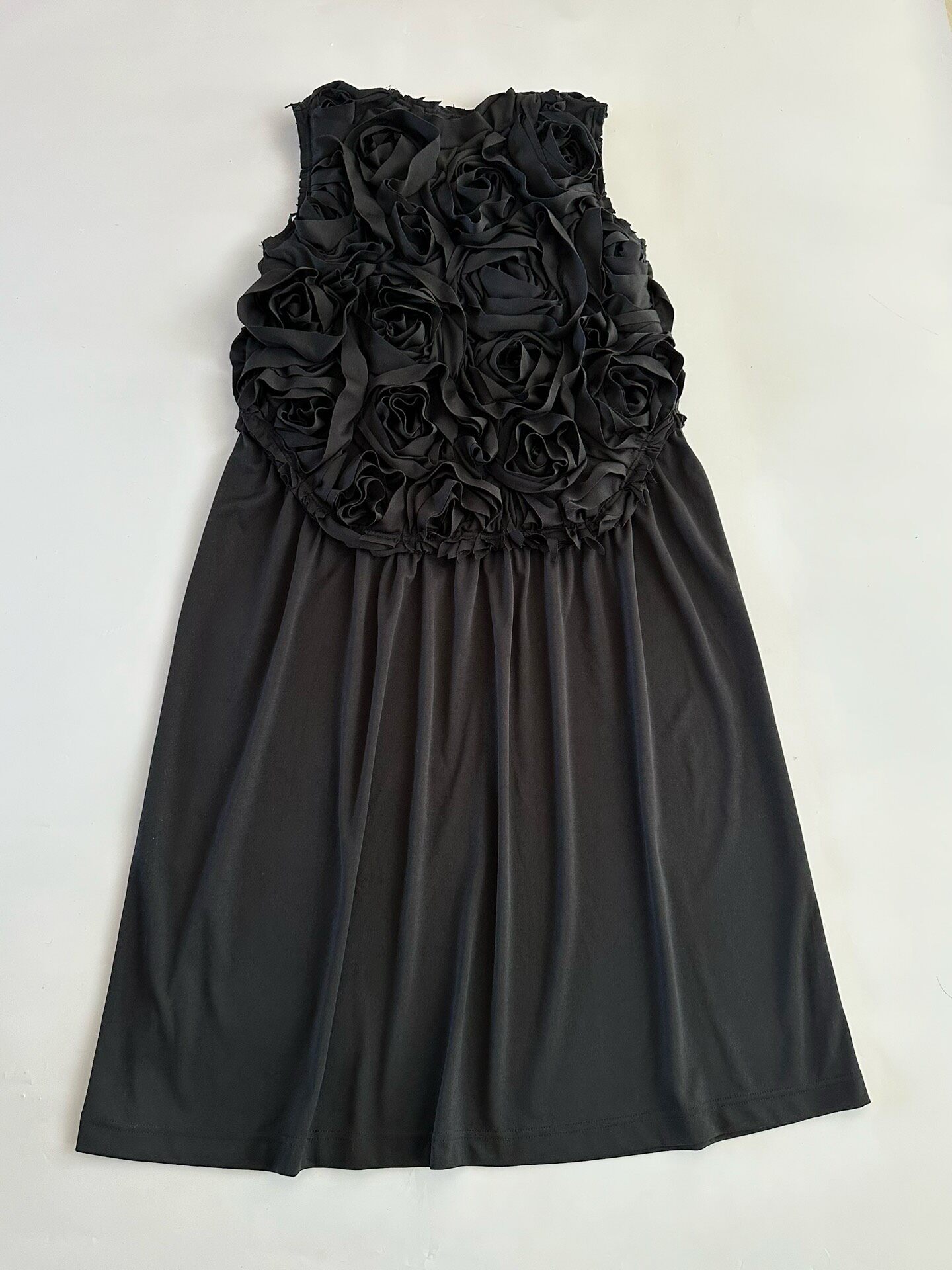 Comme des Garcons 3D Rose Sleeveless Dress — label