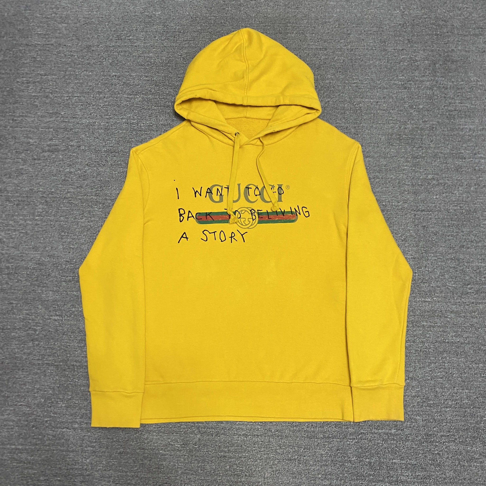 Gucci Logo Graffiti Hoodie