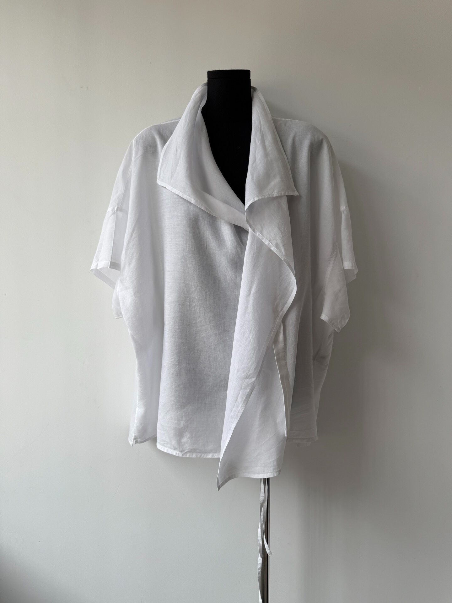 Yohji Yamamoto Y's 2023SS Zen Asymmetric Top — front
