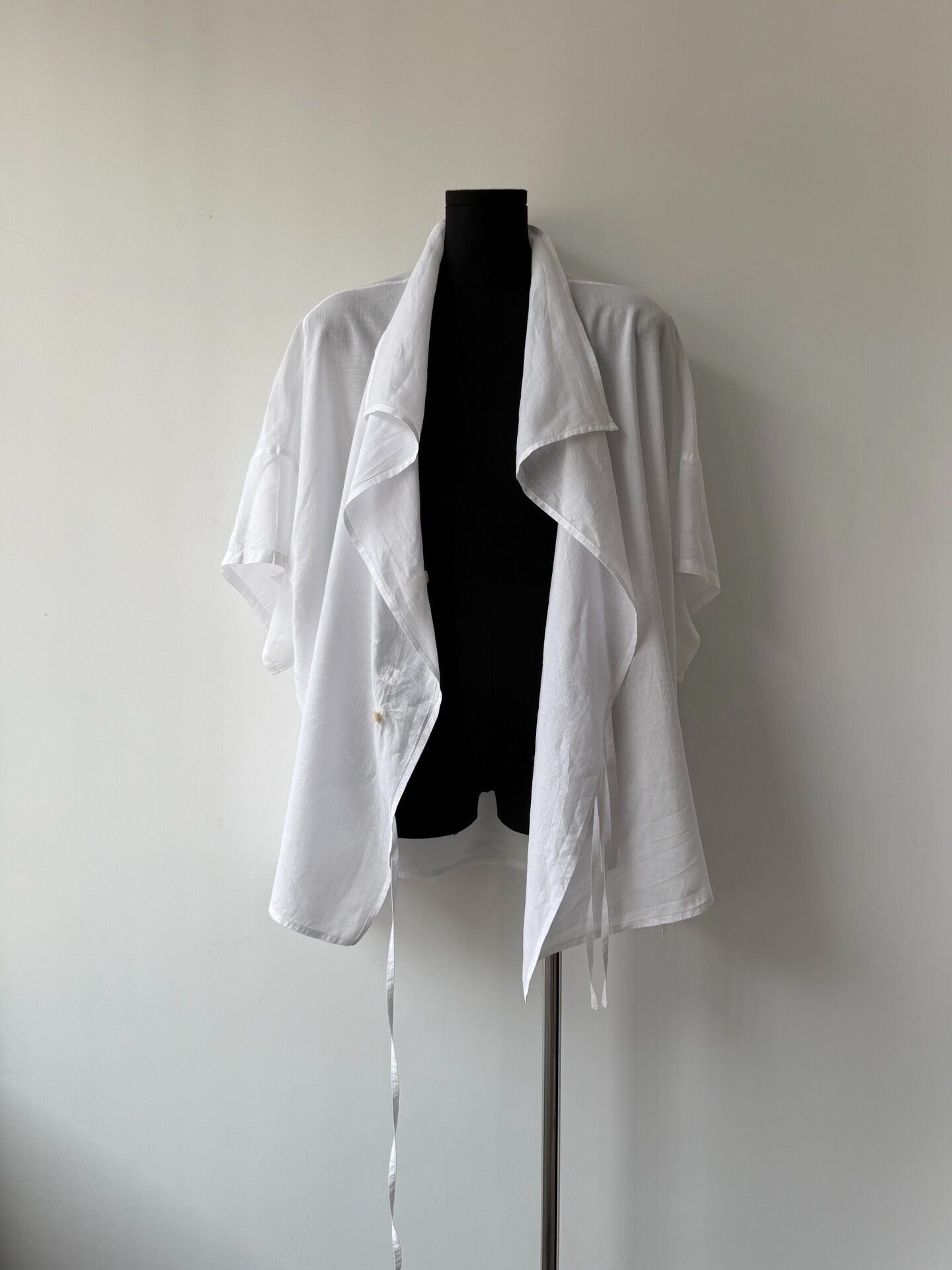 Yohji Yamamoto Y's 2023SS Zen Asymmetric Top — back