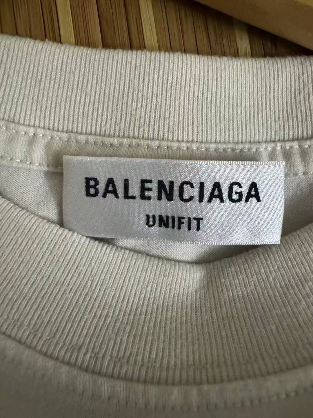 Balenciaga Couture Boxy Short Sleeve Tee — label