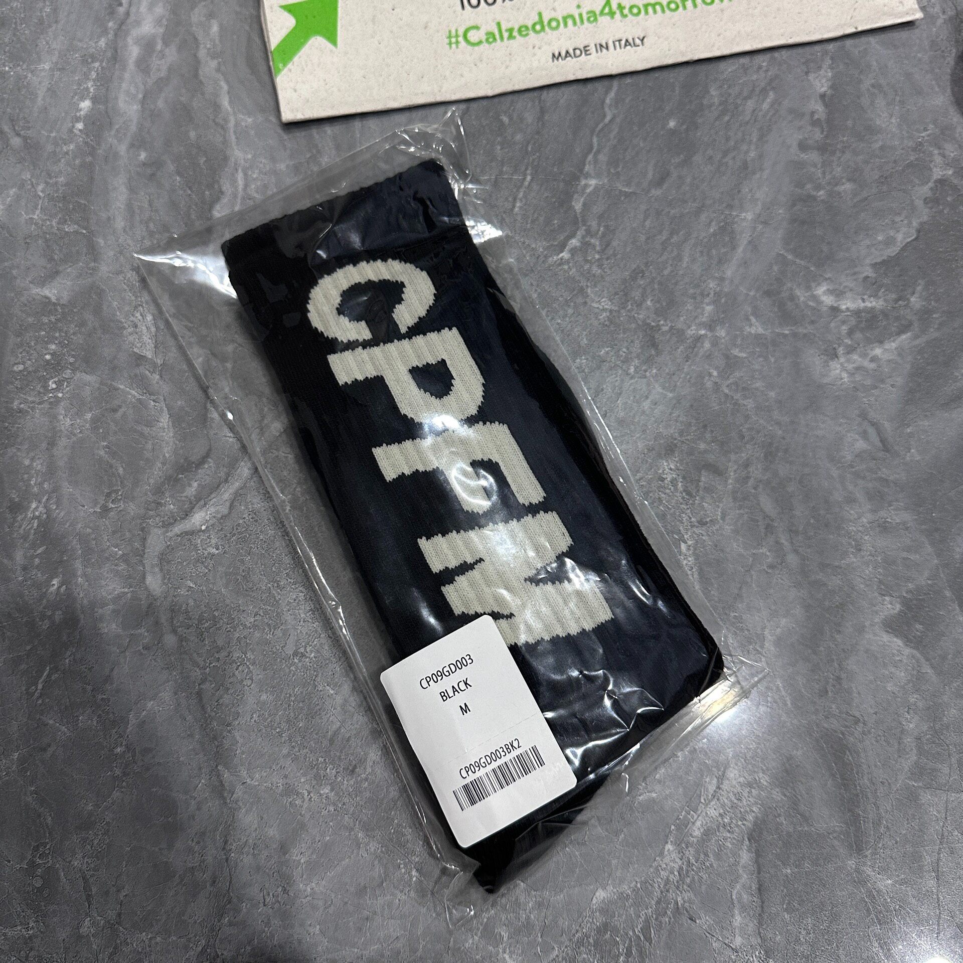CPFM Mid-calf Purple Socks Size M — detail