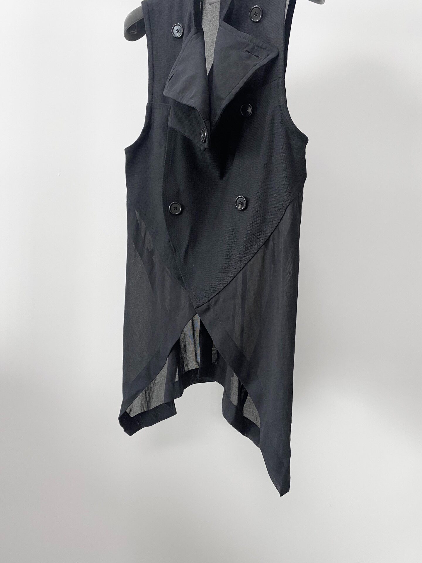 Ann Demeulemeester Double-Breasted Vest — back