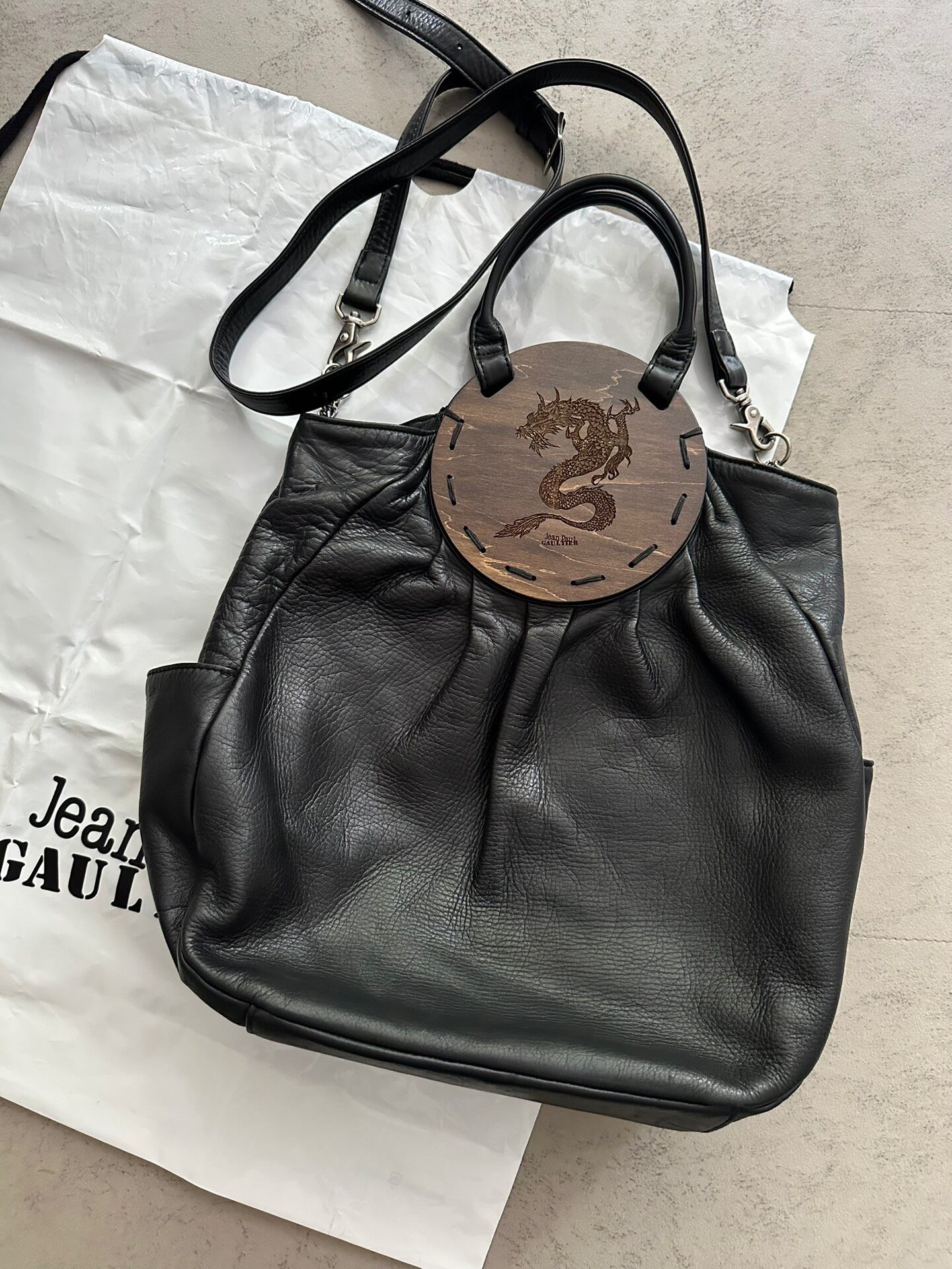 Jean Paul Gaultier Dragon Handle Bag