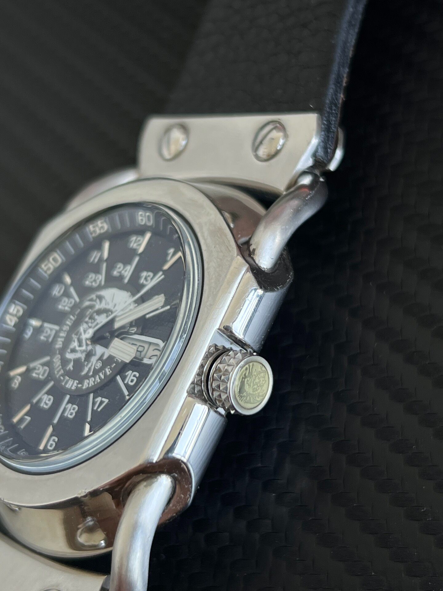 Diesel Vintage Quartz Watch — back