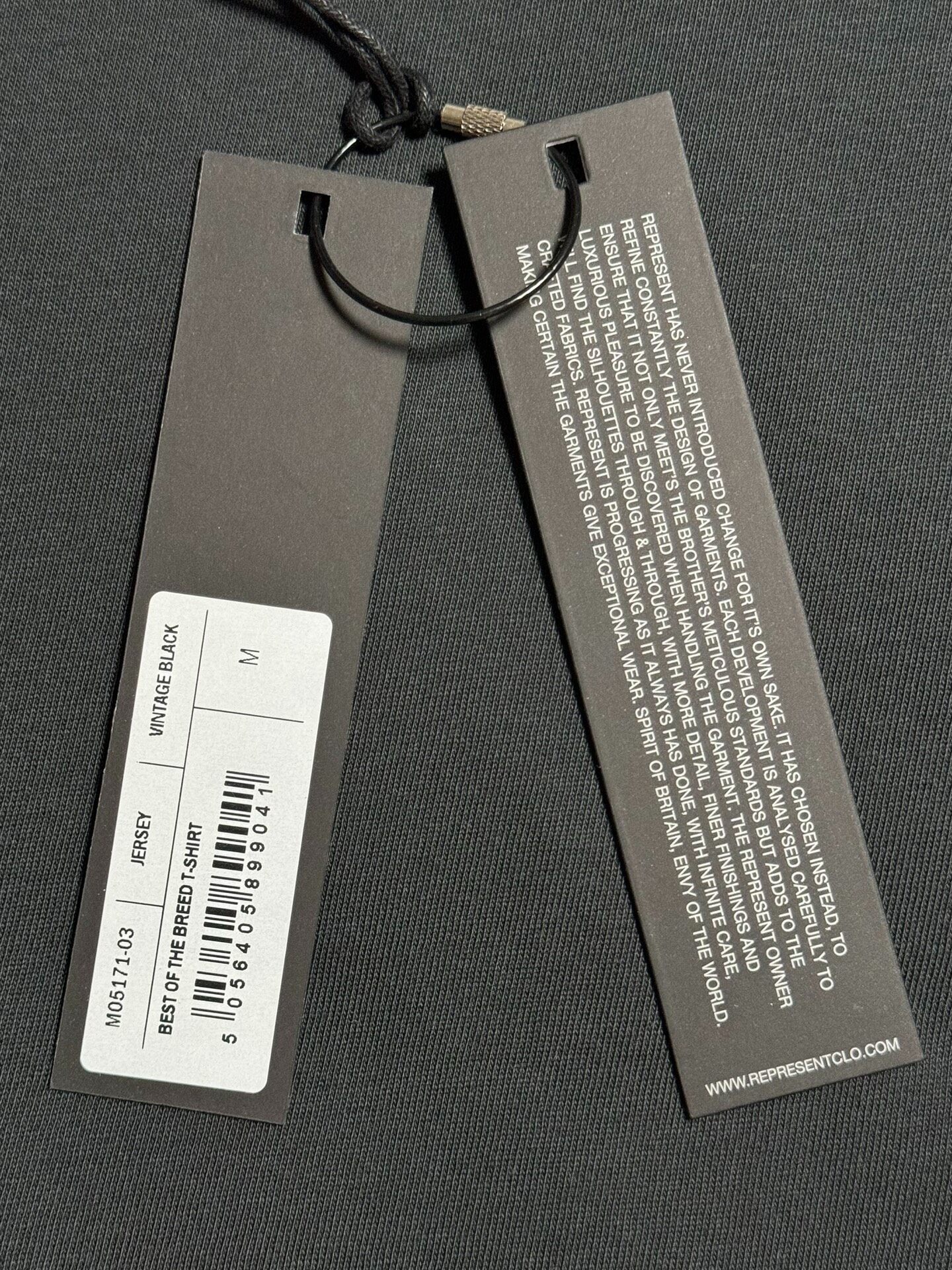 Represent Tiger Year Limited T-Shirt — label