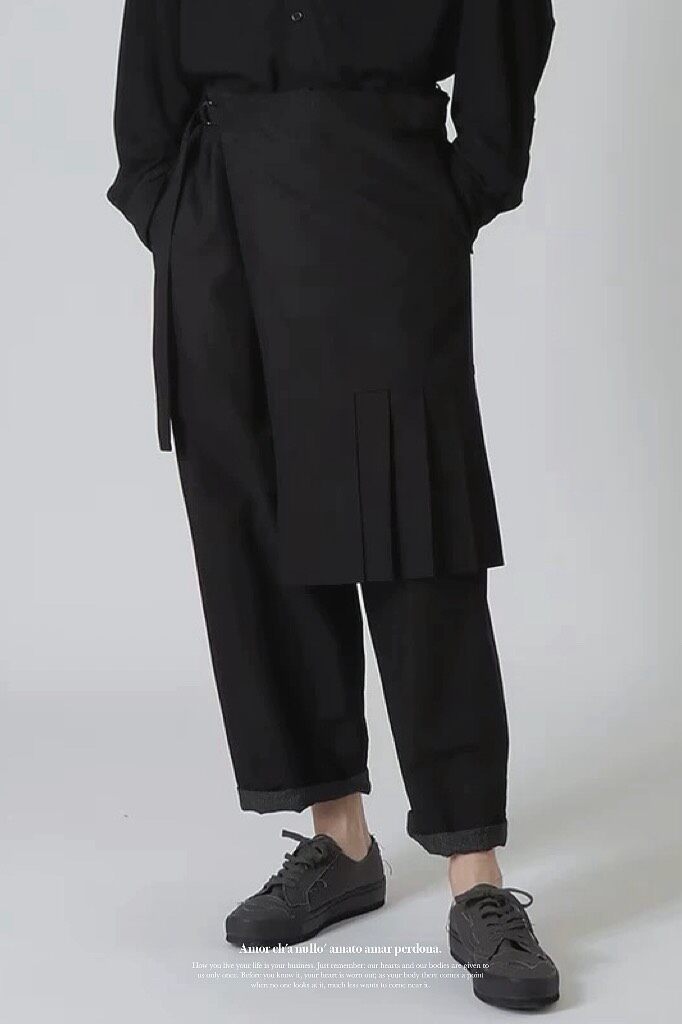 Yohji Yamamoto 23SS Detachable Pants — label