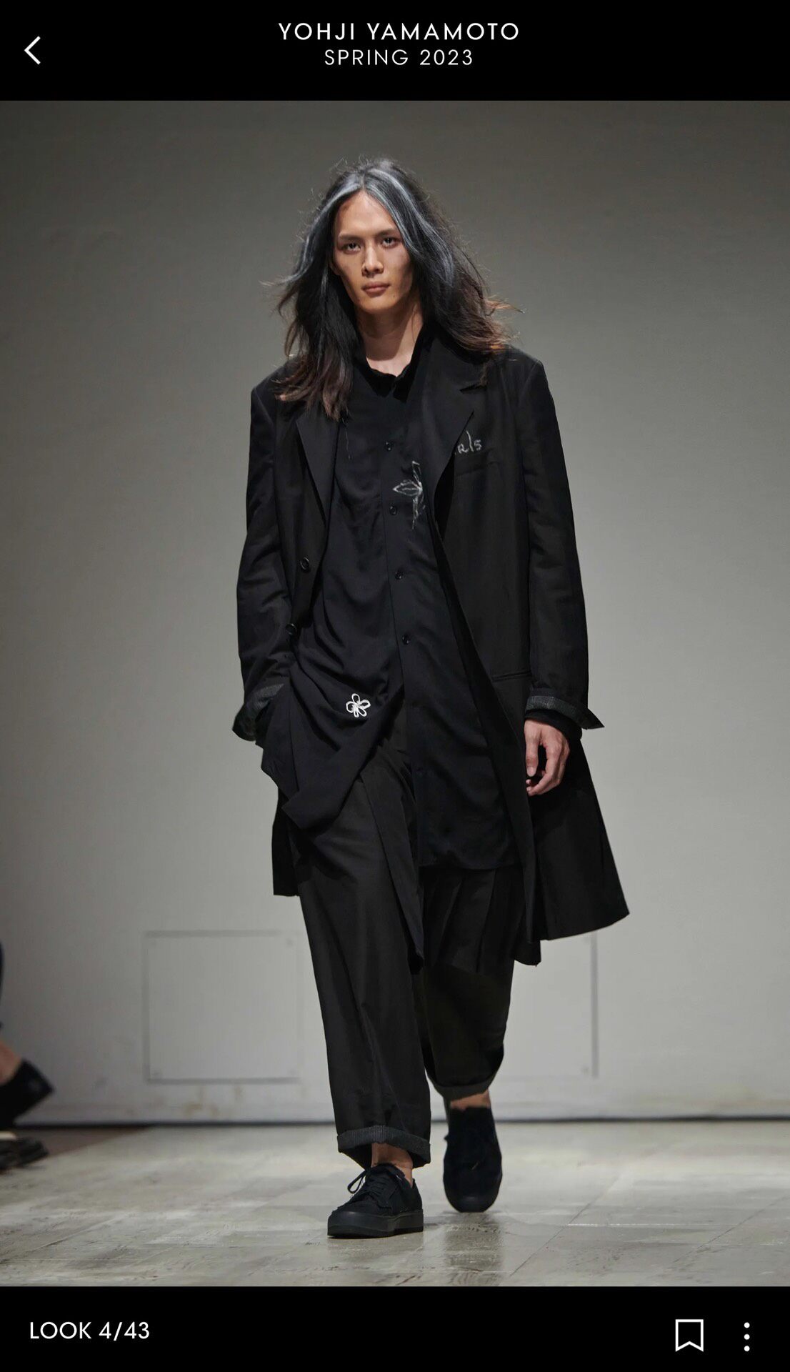 Yohji Yamamoto 23SS Detachable Pants — detail