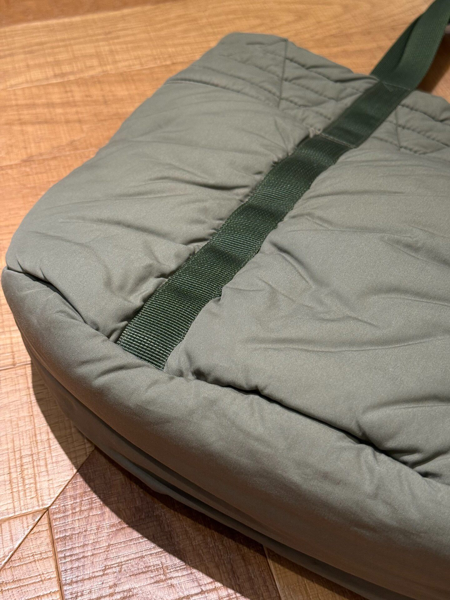 VISVIM 20AW Olive N.A.P Tote M — back