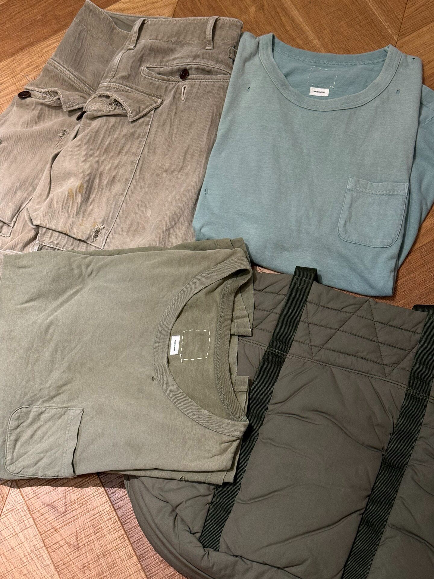 VISVIM 20AW Olive N.A.P Tote M