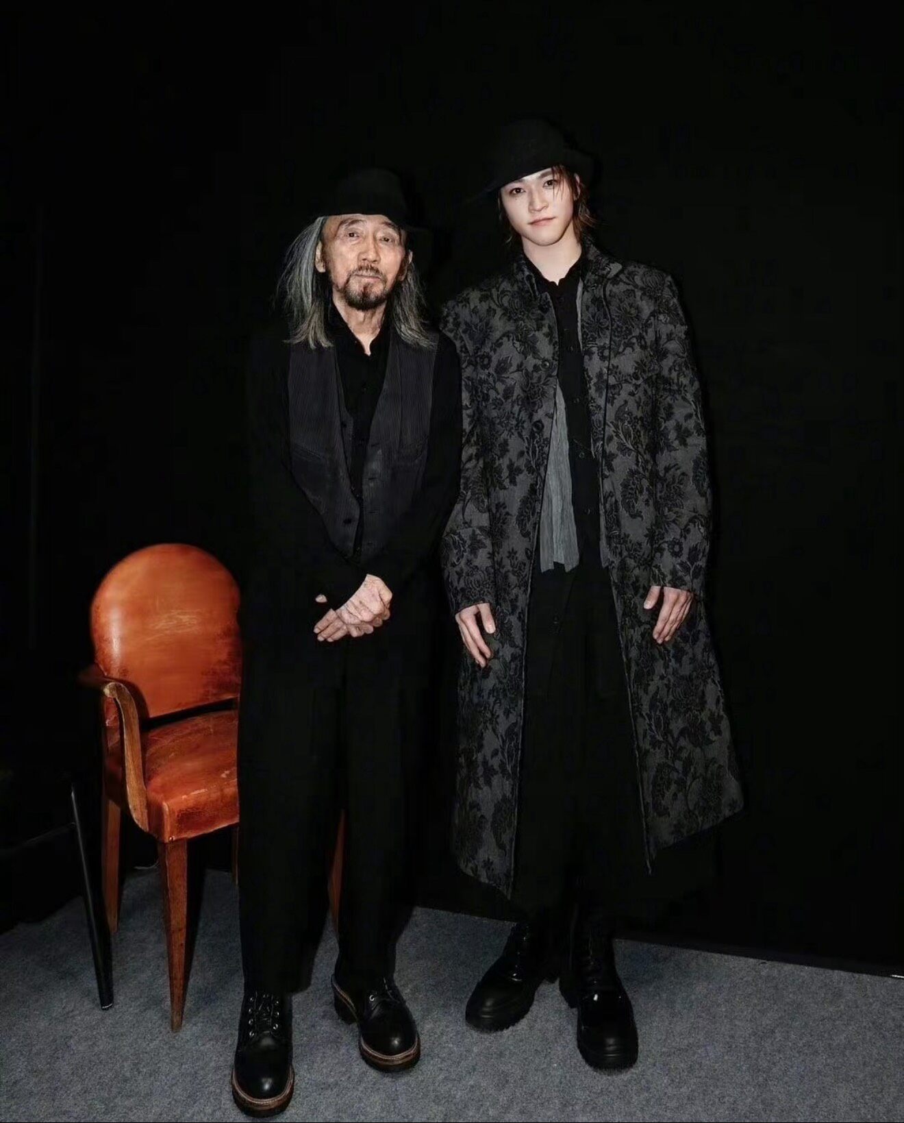 Yohji Yamamoto 24AW Show Coat — label
