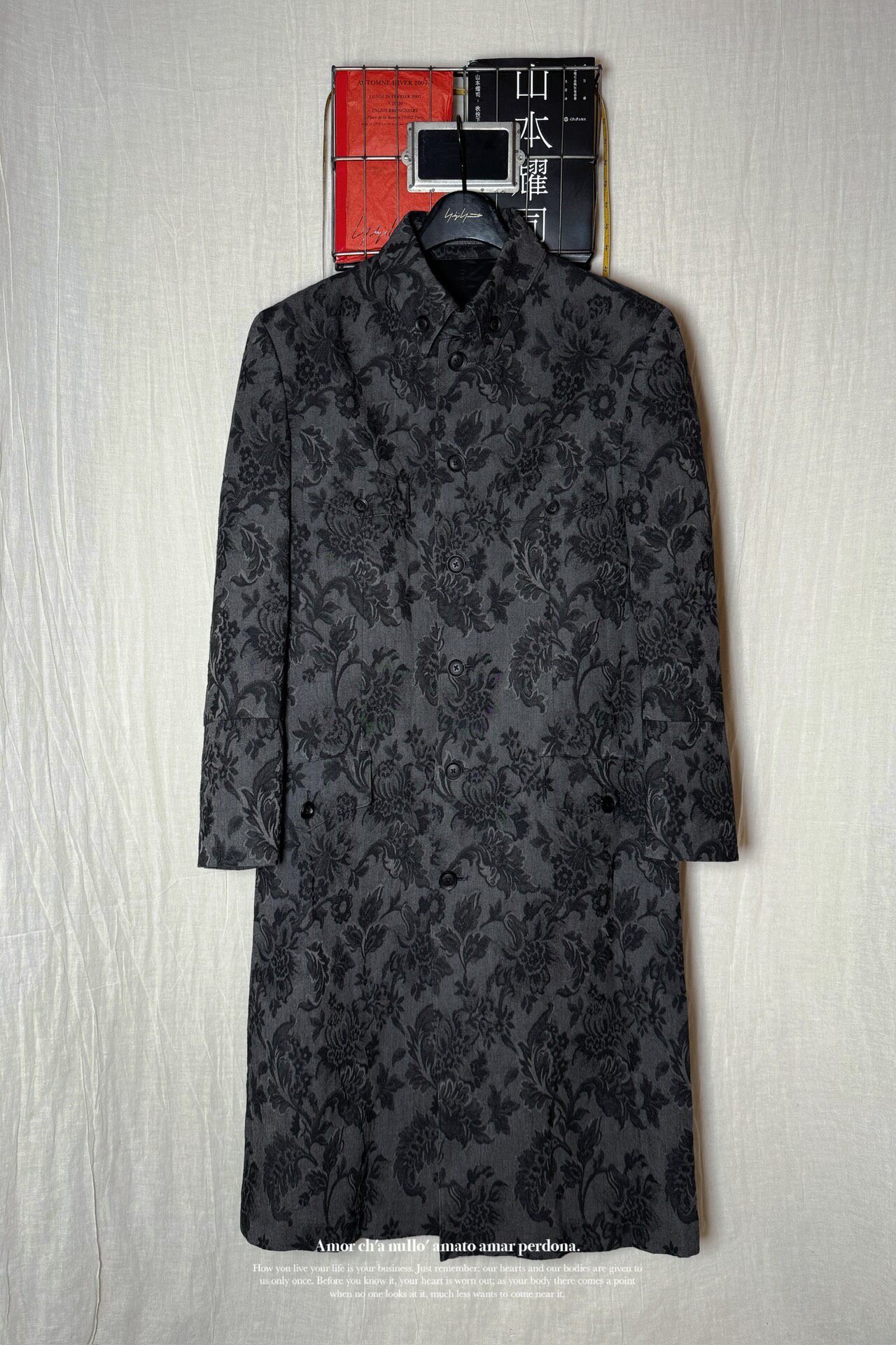 Yohji Yamamoto 24AW Show Coat — front