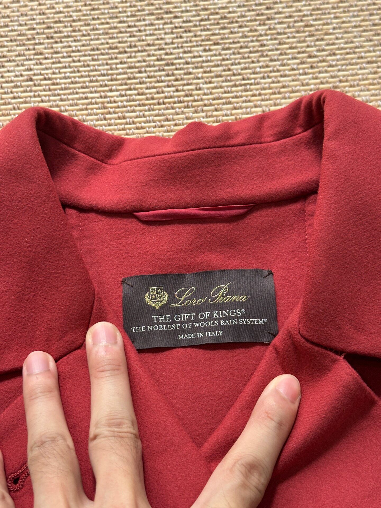 Loro Piana Sleeveless Vest-Dress — back