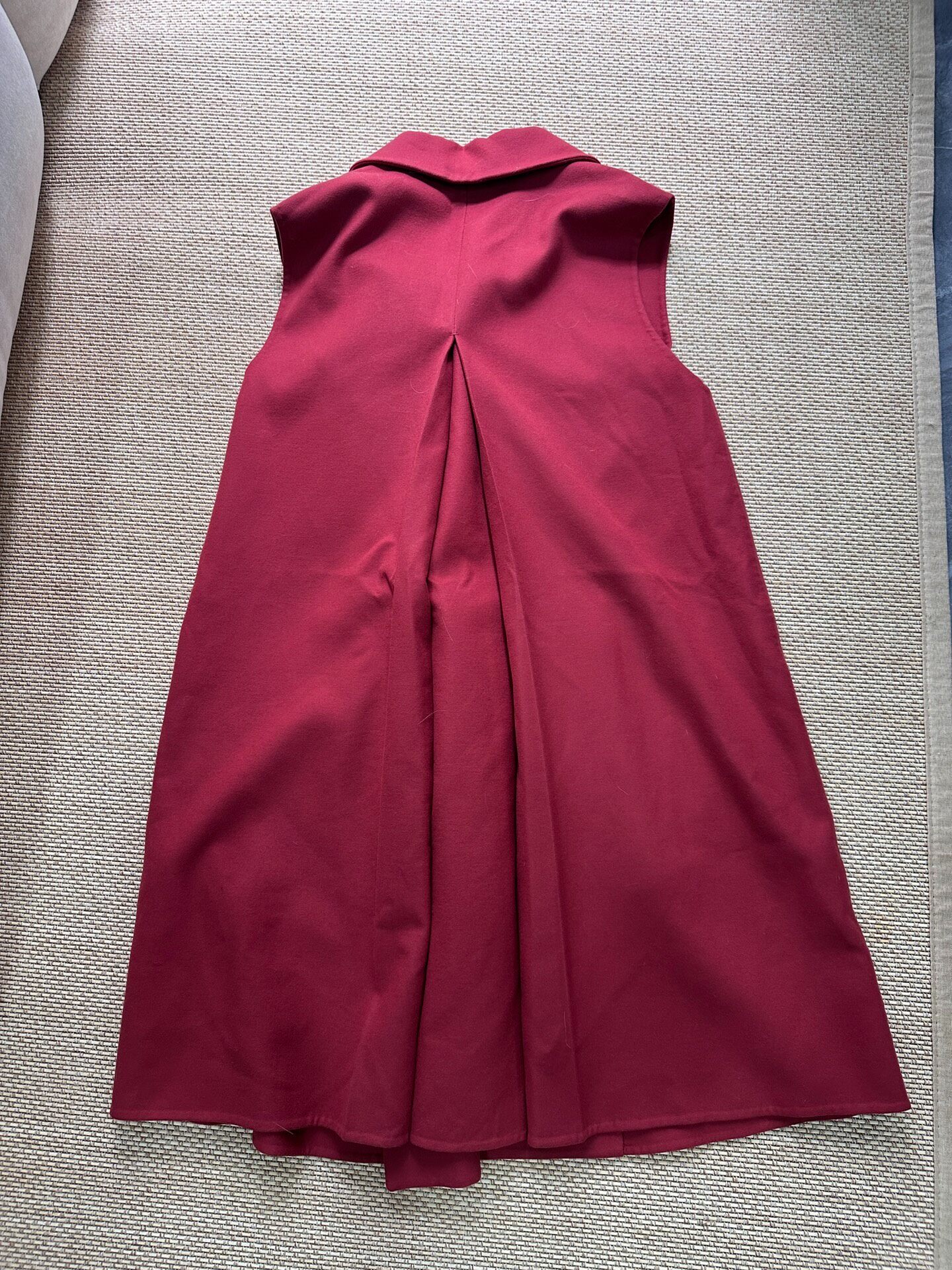 Loro Piana Sleeveless Vest-Dress — front