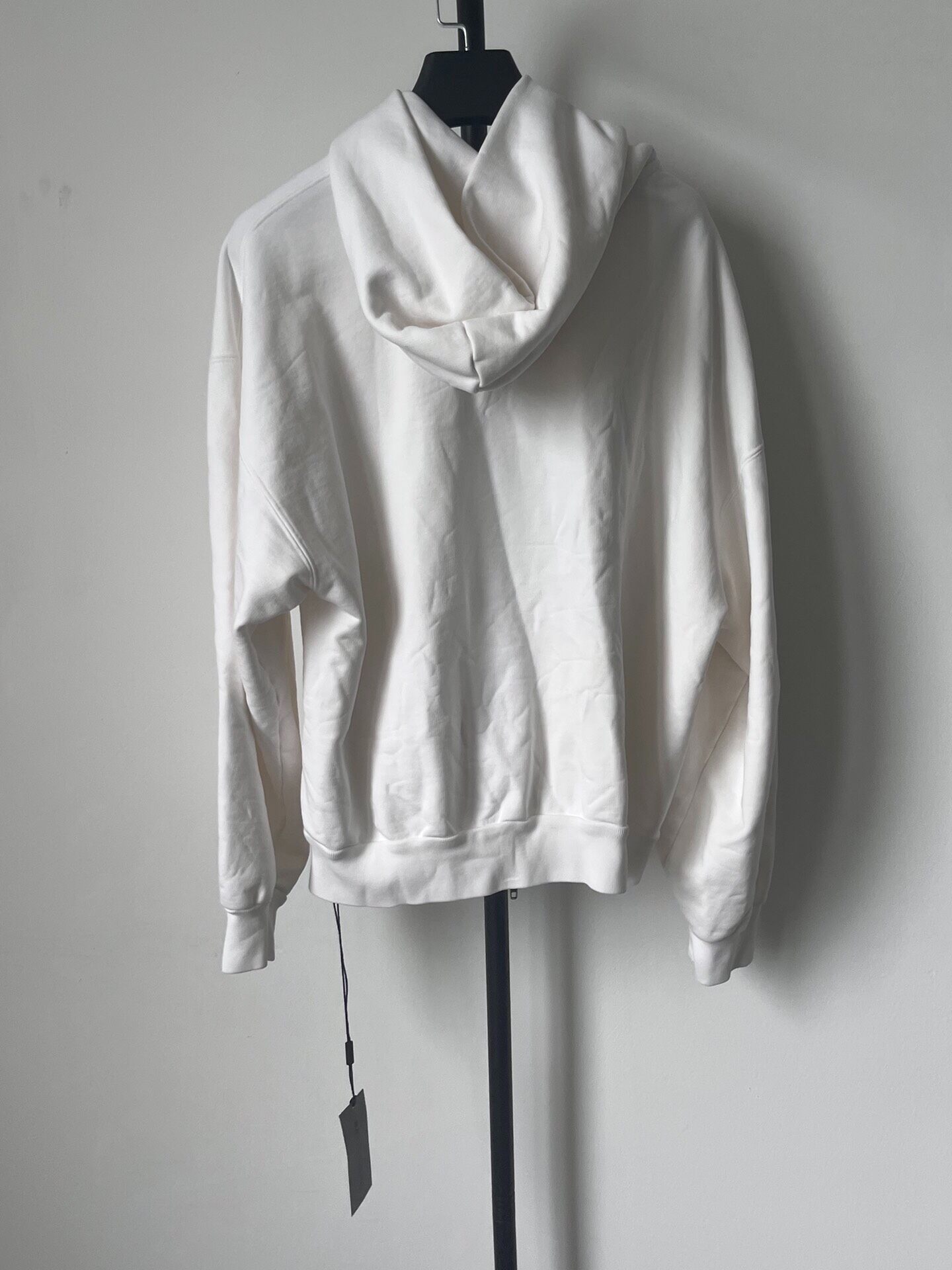 Balenciaga FW24 White Zip-Up Hoodie — front