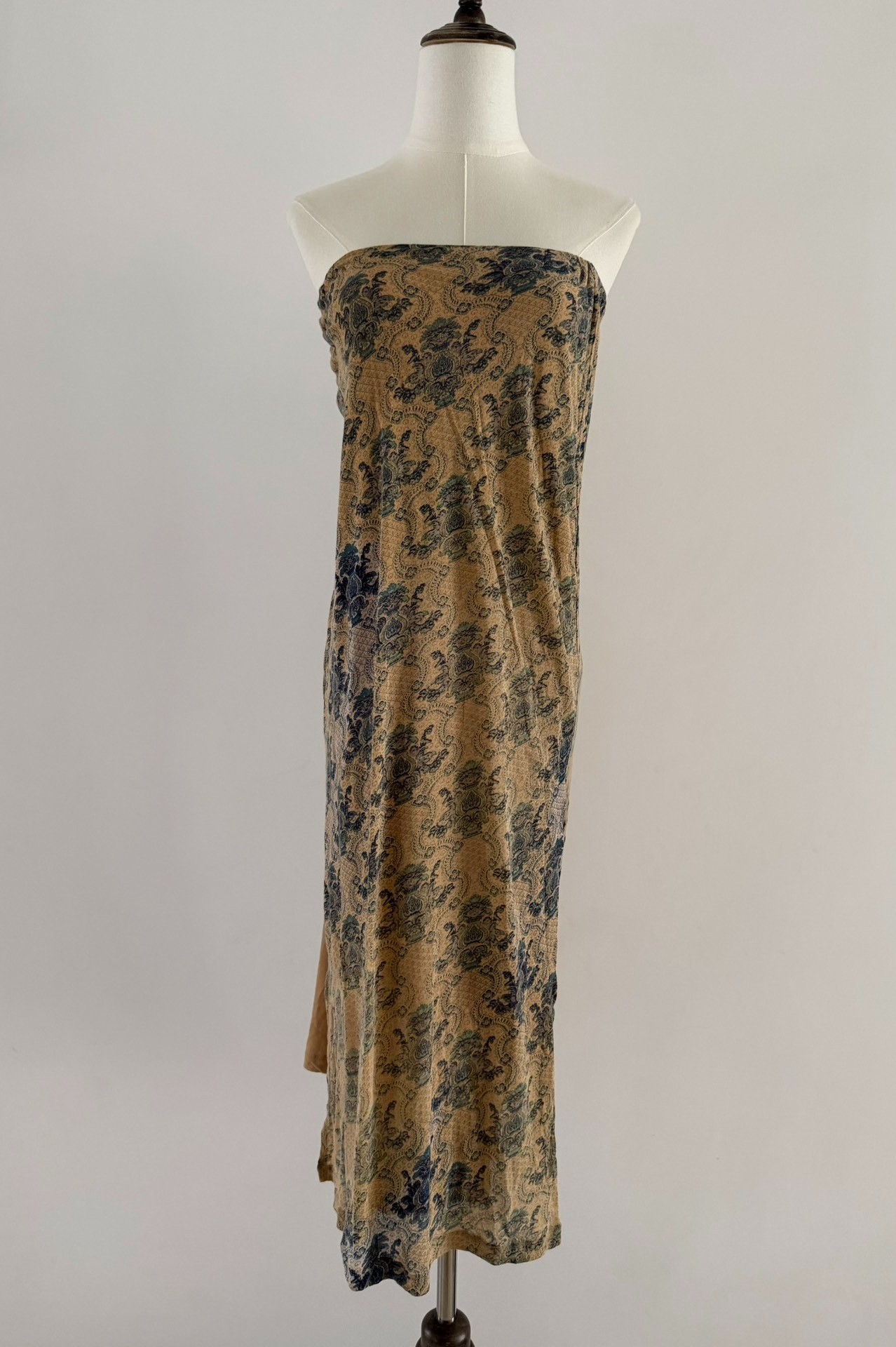 Issey Miyake Vintage Ethnic Long Dress — back