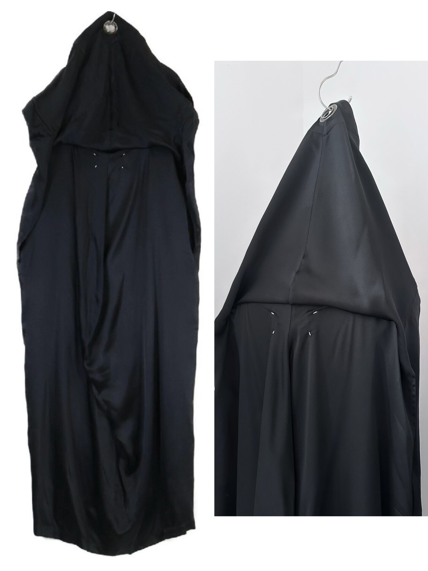 Maison Margiela 2012 Satin Dress — detail