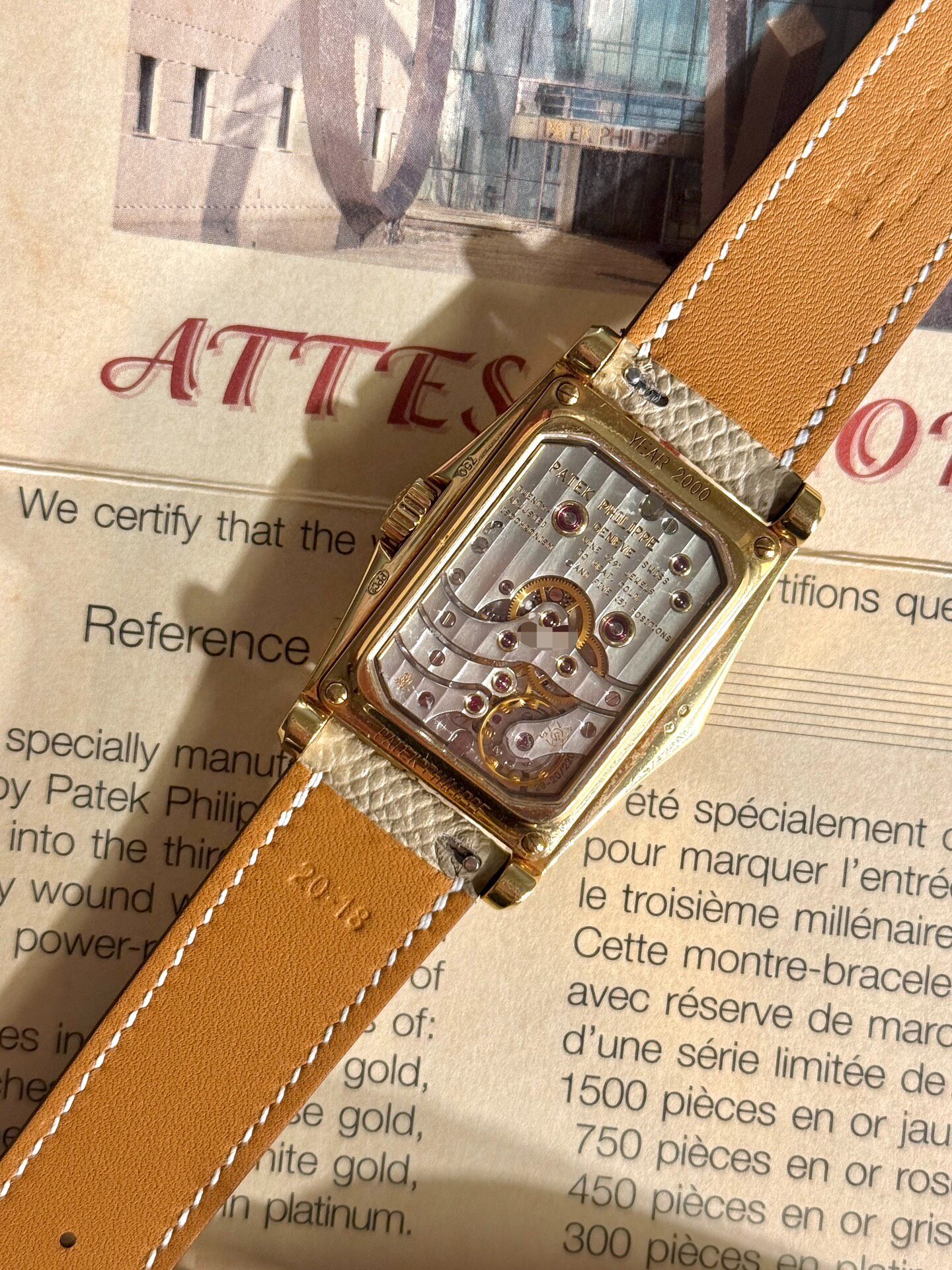 Patek Philippe 5100 Manta Ray Watch — detail