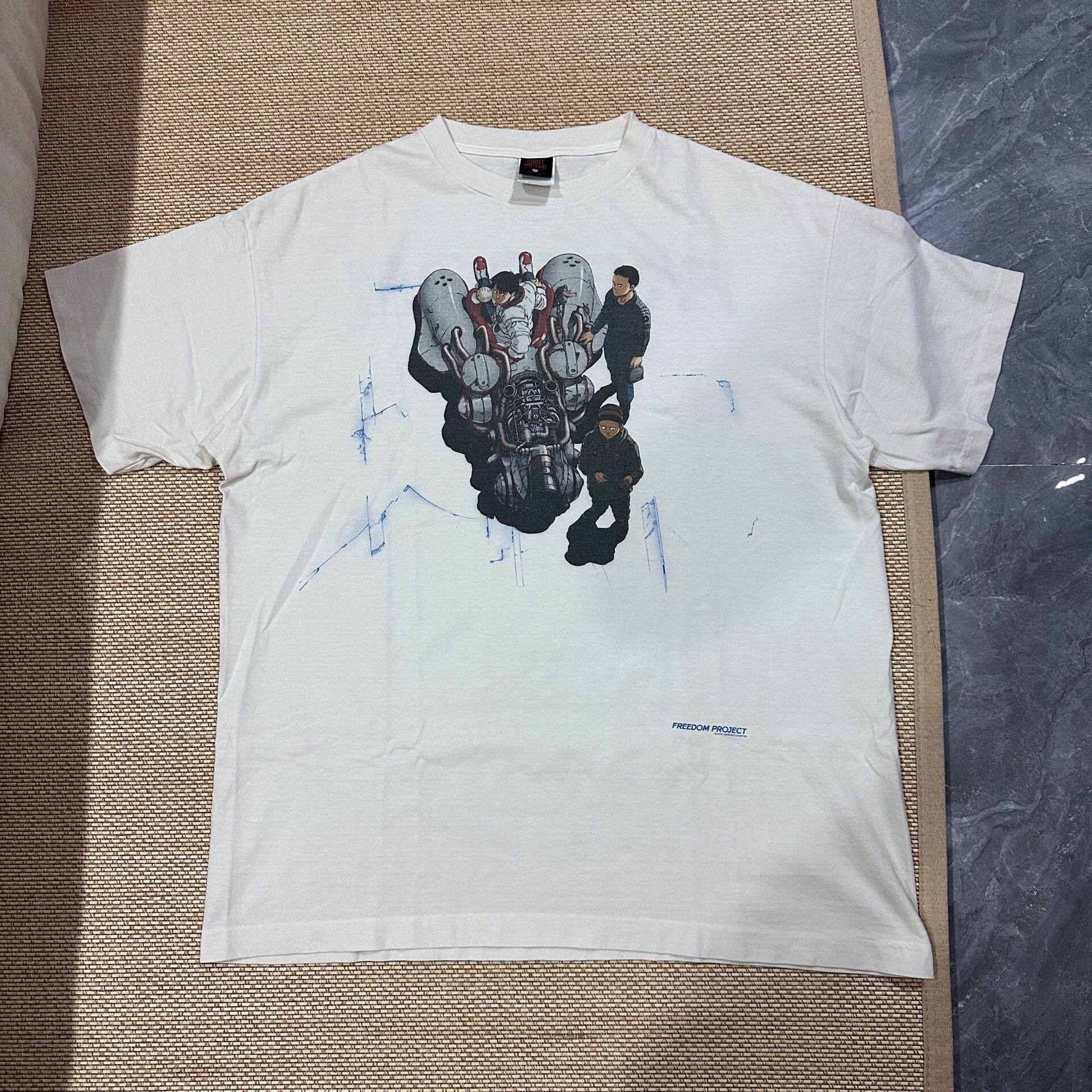 Saint Michael Freedom White Short Sleeve Tee