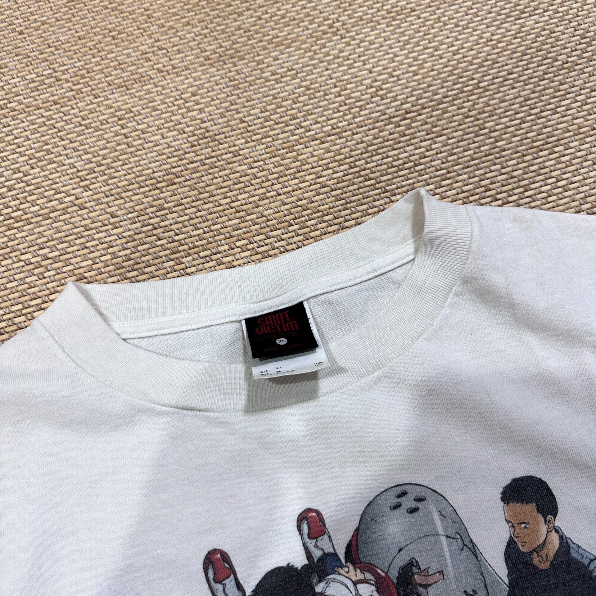 Saint Michael Freedom White Short Sleeve Tee — front
