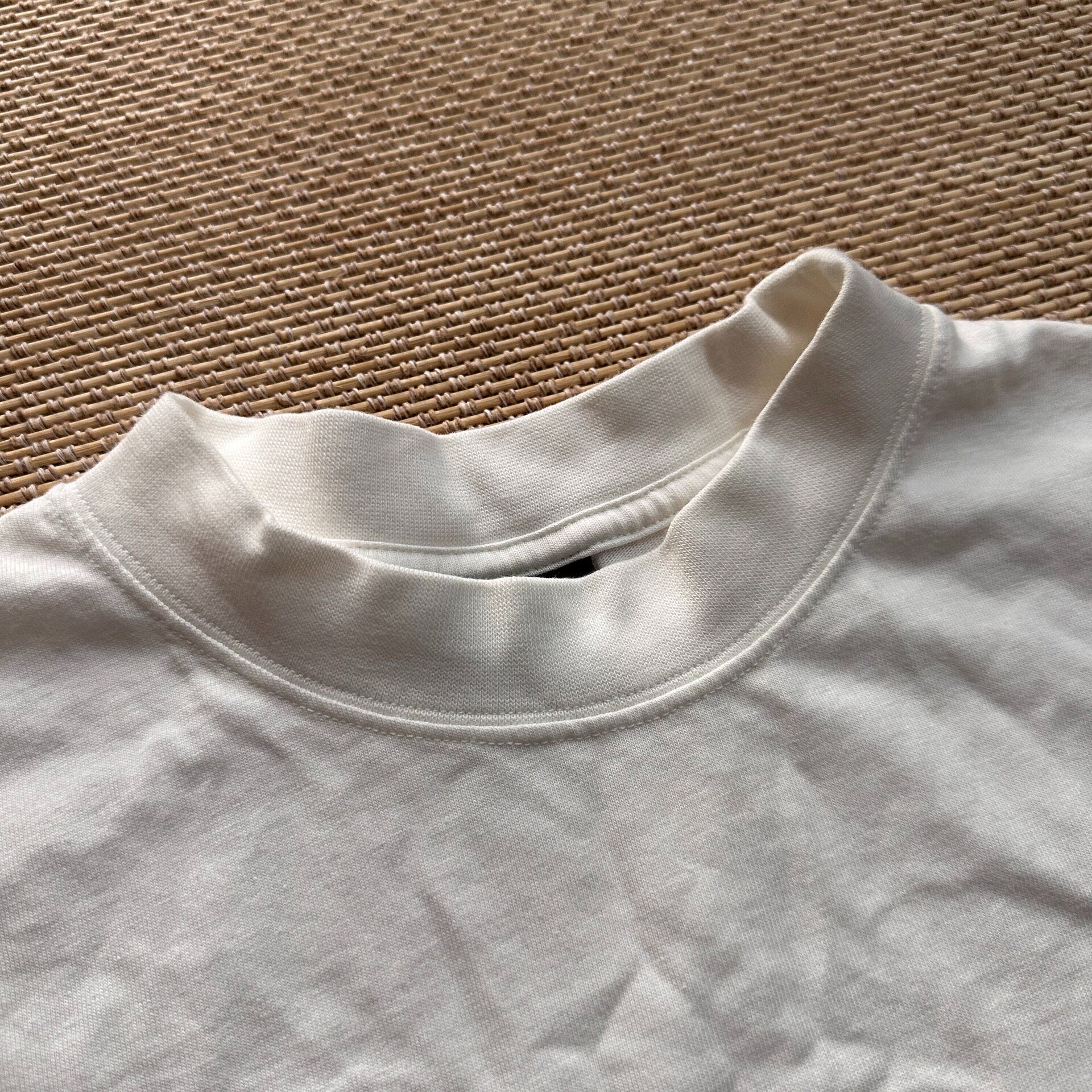 Balenciaga Paris Graffiti White Tee — detail