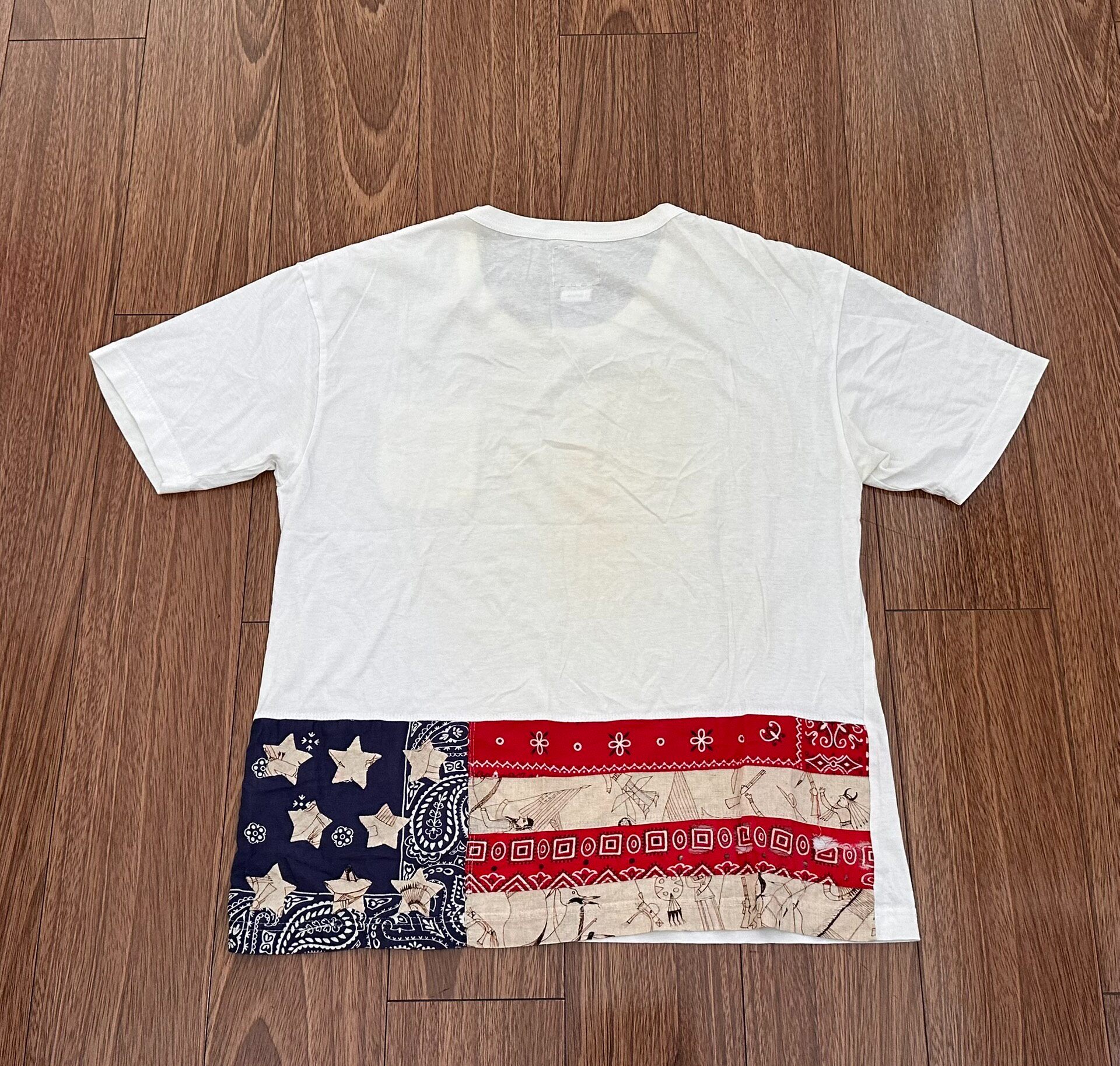 Visvim 19AW Jumbo Stars Short Tee — front