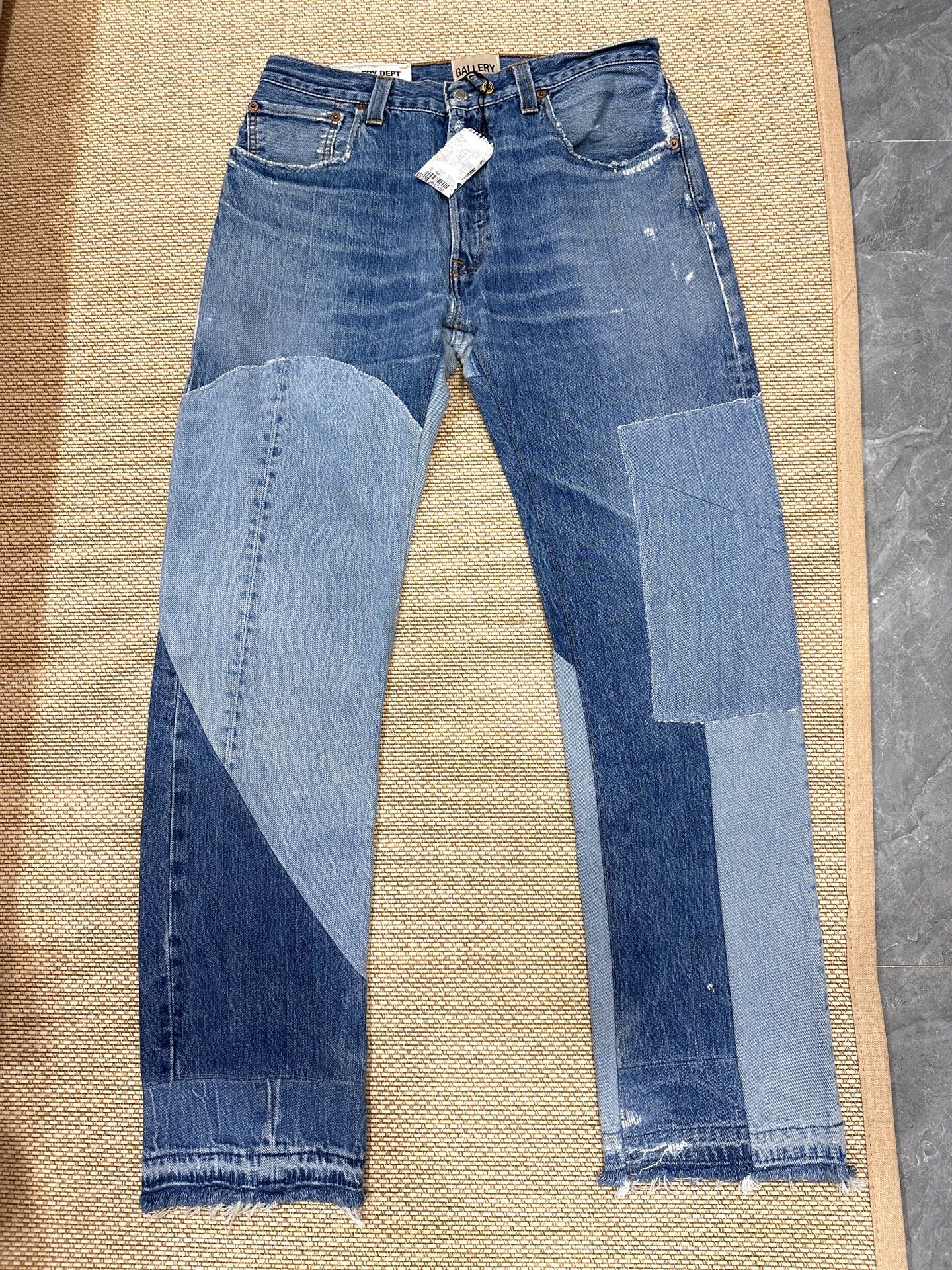Gallery Dept 5001 Patchwork Blue Jeans