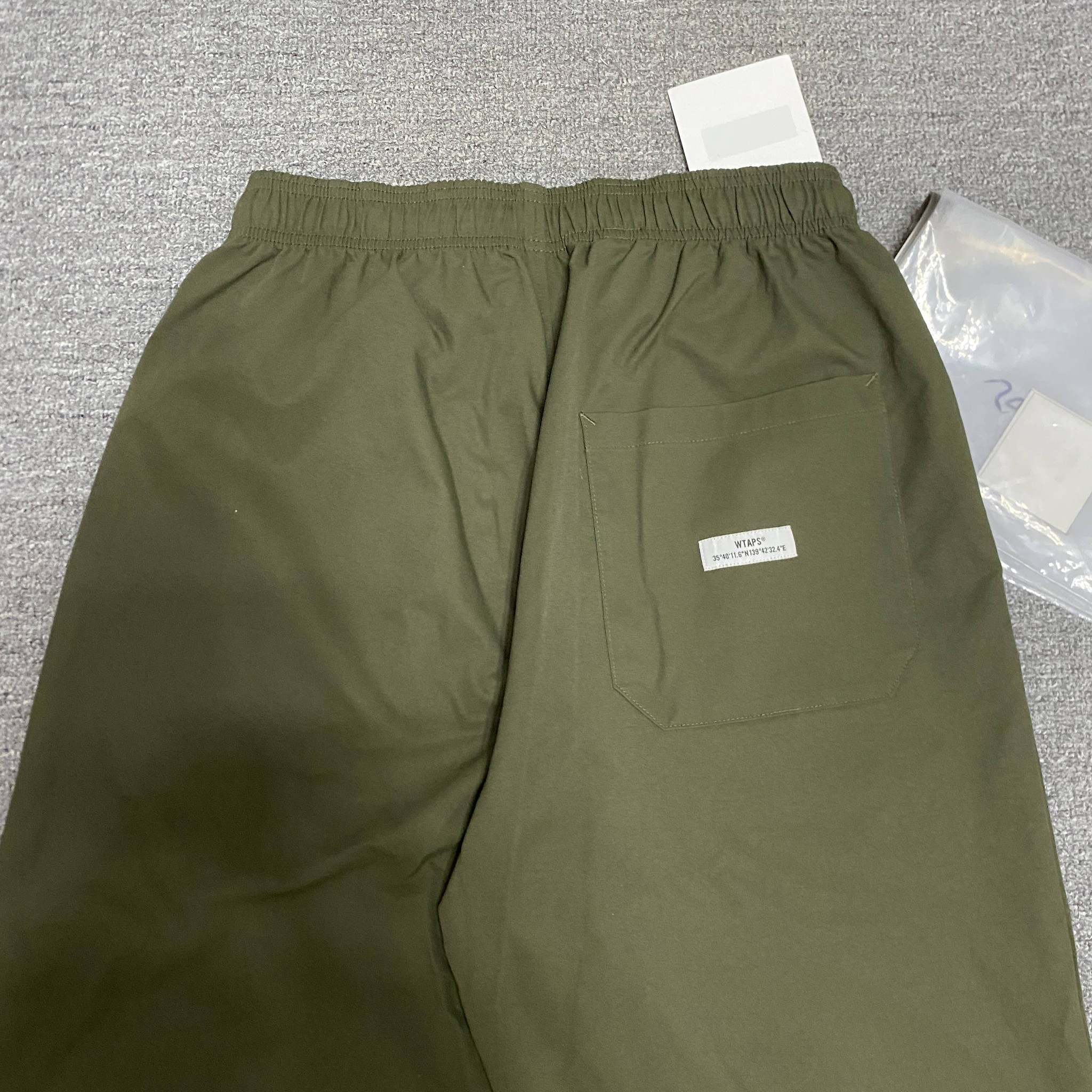 WTAPS 23SS Waterproof Casual Pants — back