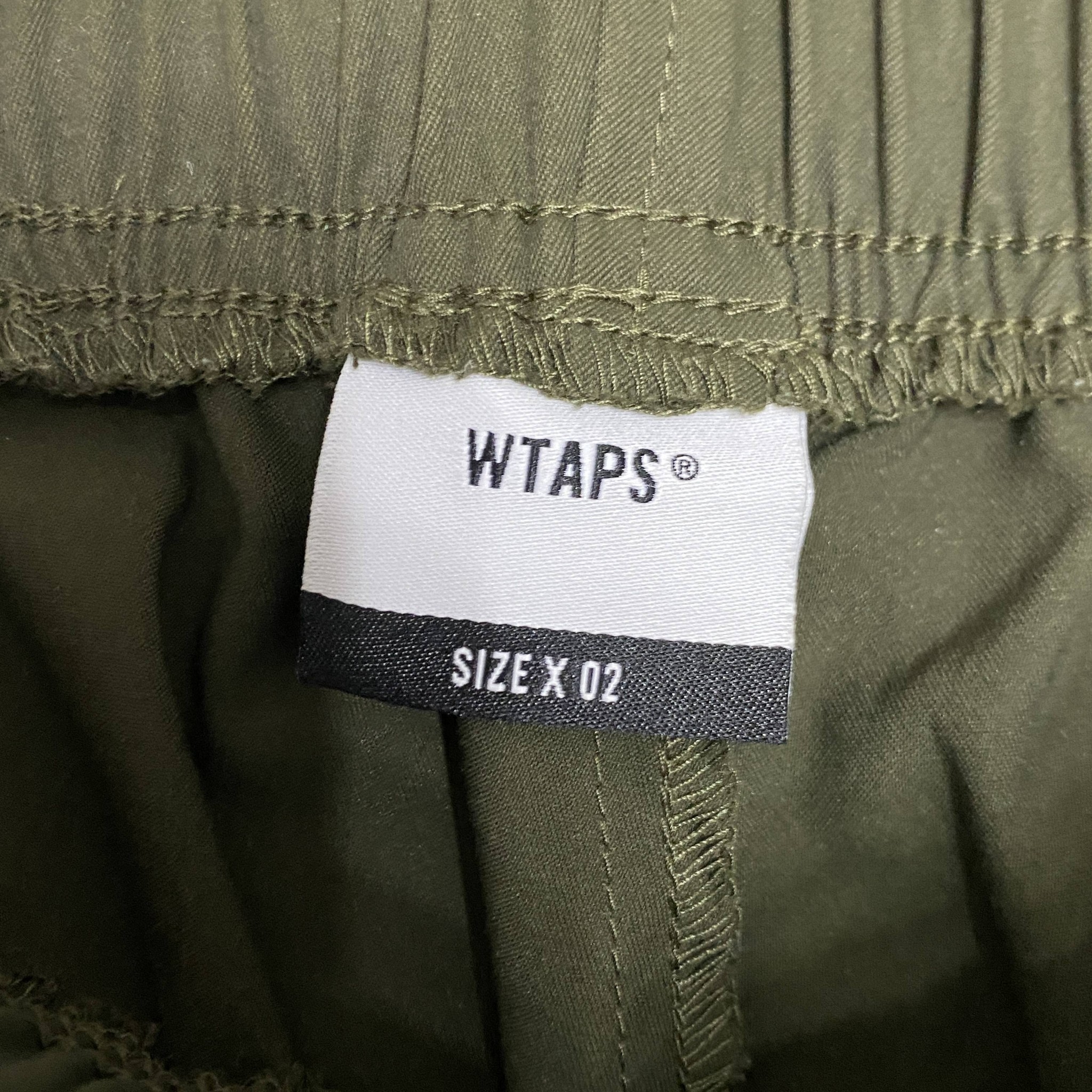 WTAPS 23SS Waterproof Casual Pants — label