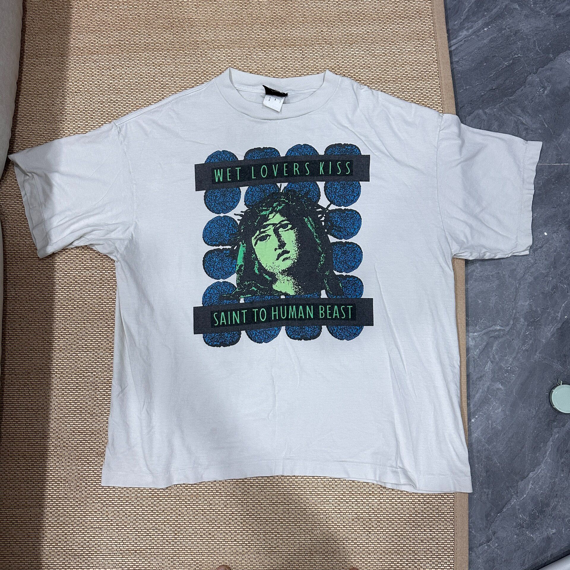 Saint Michael Green Saint Face Tee