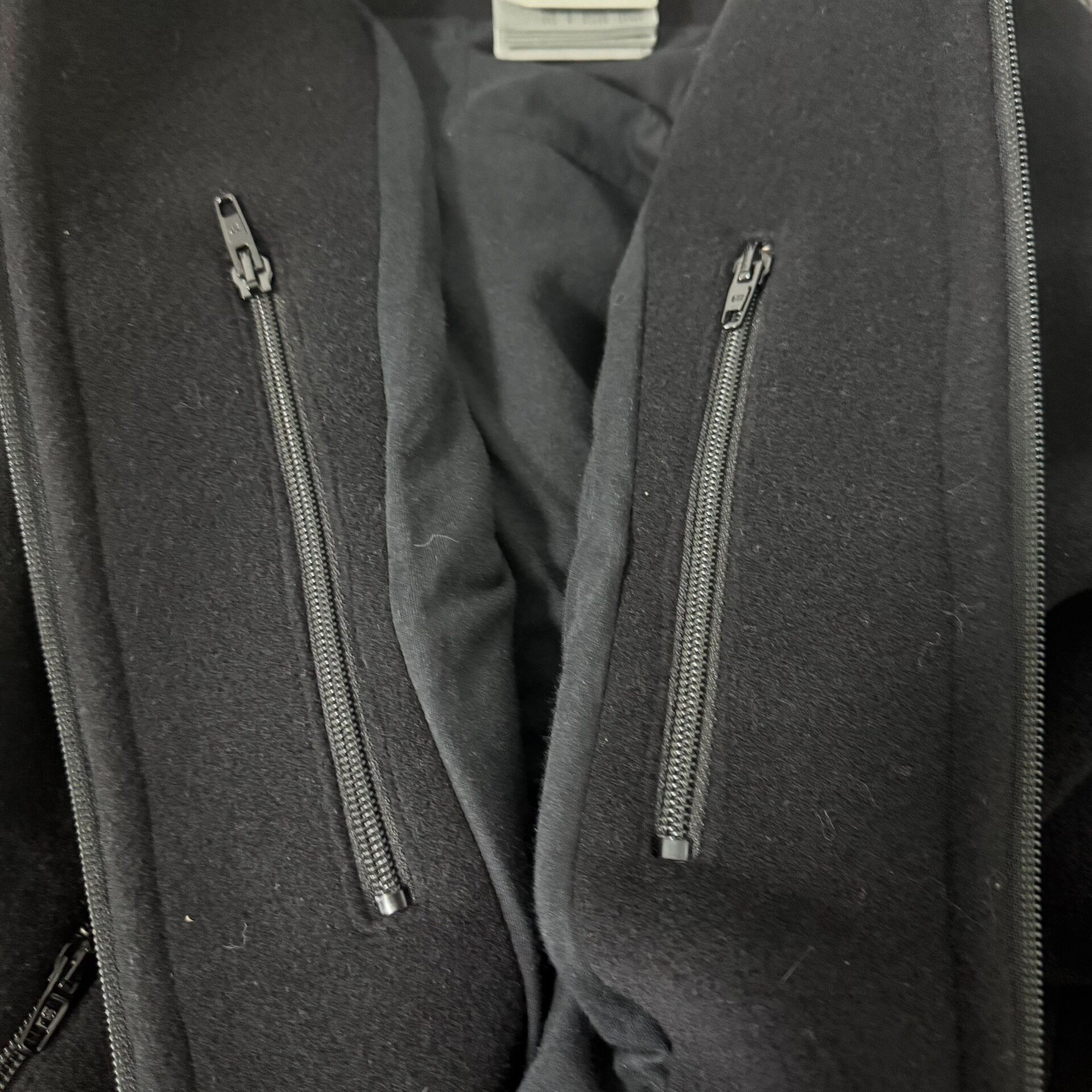 Balenciaga Wool Zip-Up Jacket — detail
