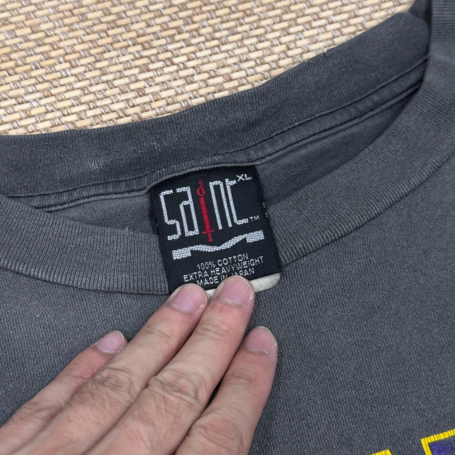 Saint Michael Lightning Long Sleeve Shirt — back