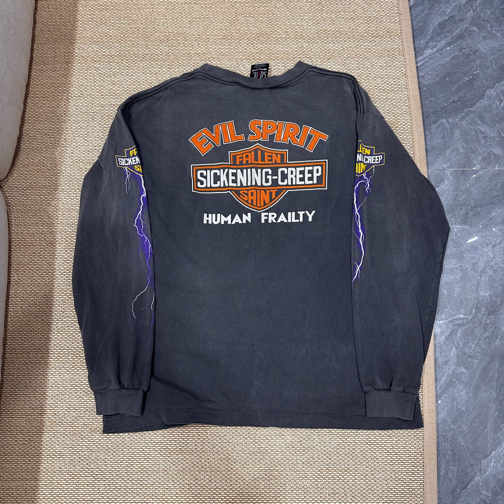Saint Michael Lightning Long Sleeve Shirt — front