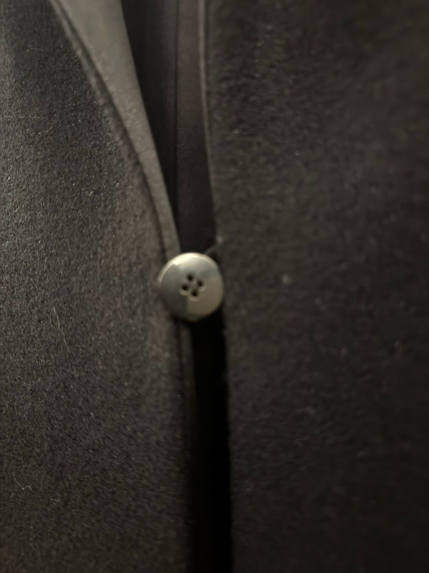 Saint Laurent 22FW Black Cloak — detail