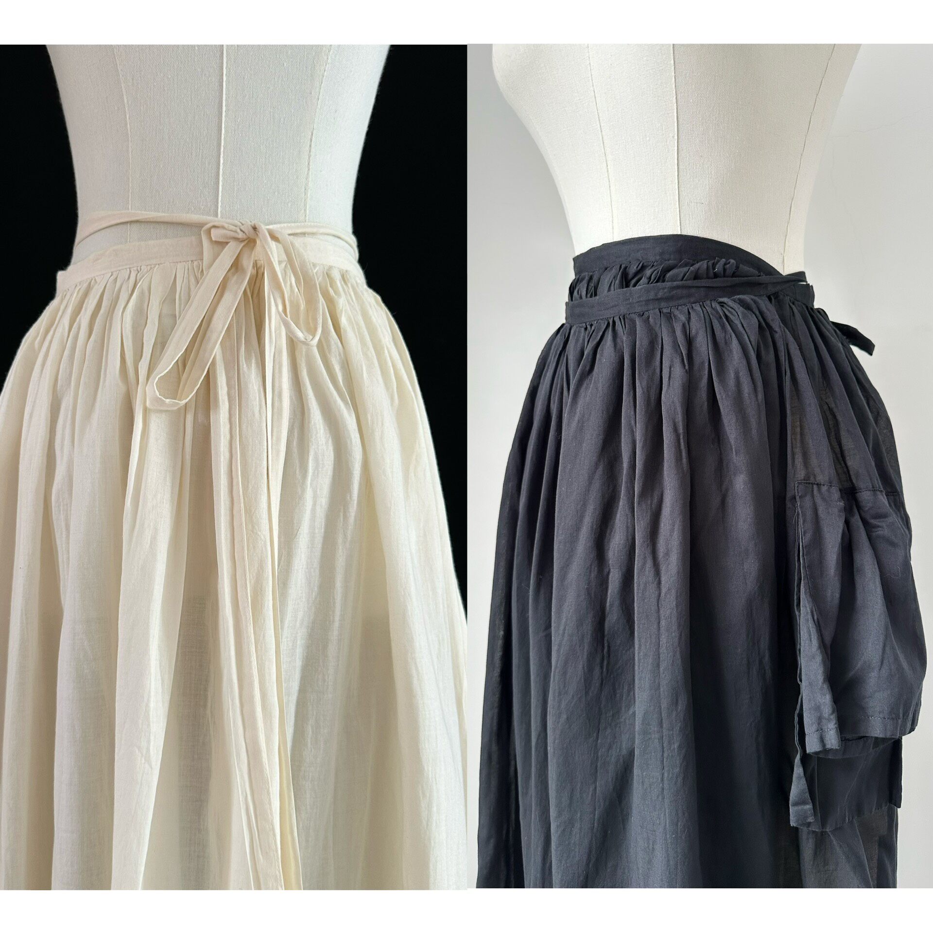 Comme des Garcons Vintage Wrap Skirt — back