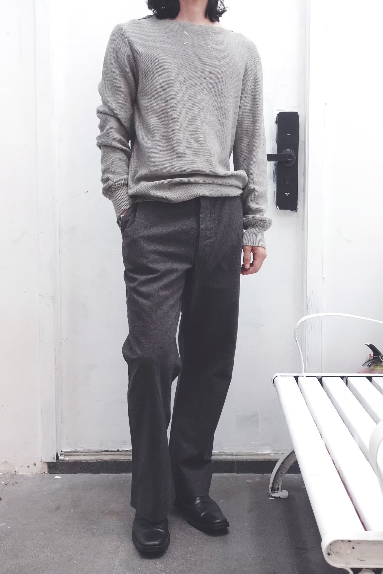 Maison Martin Margiela 00s Double Back Knit — front