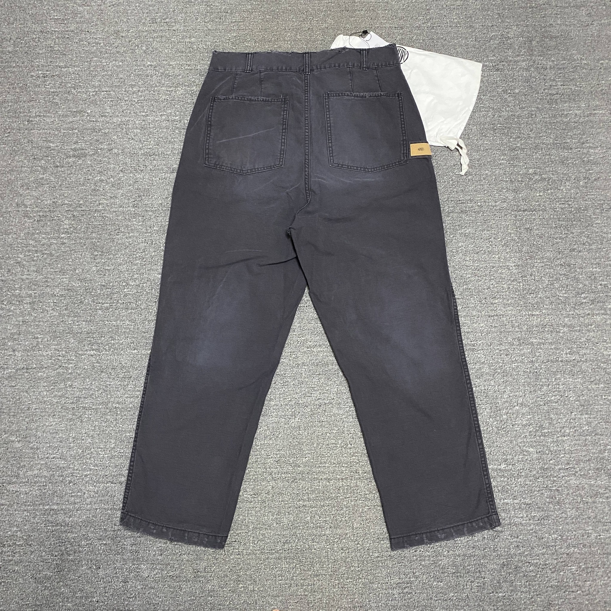 MADNESS 22SS Washed Casual Pants — back