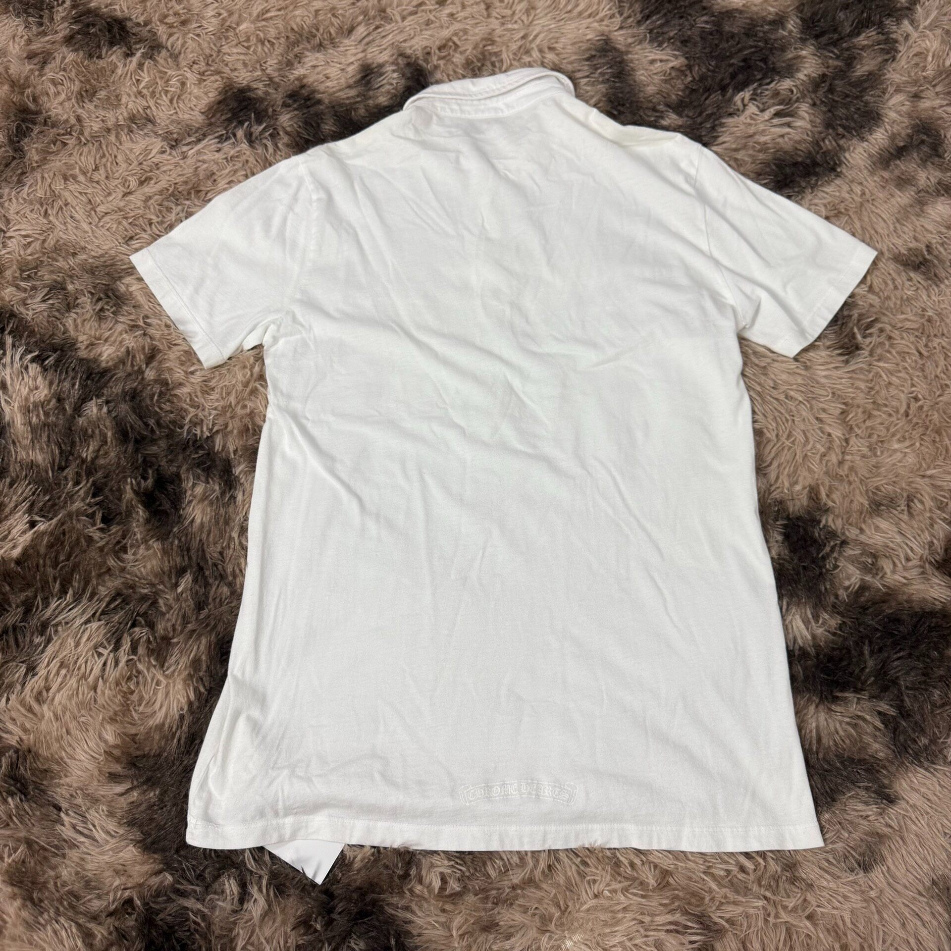 Chrome Hearts Short-Sleeve Polo — detail