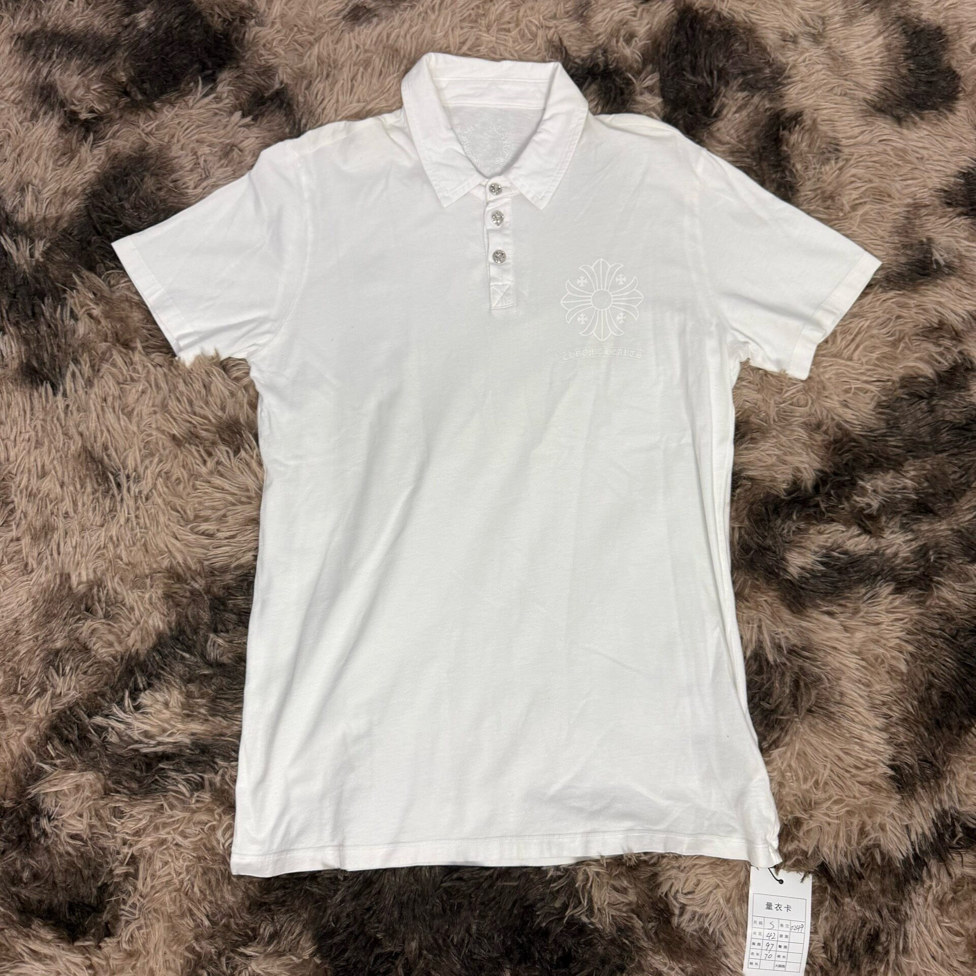 Chrome Hearts Short-Sleeve Polo