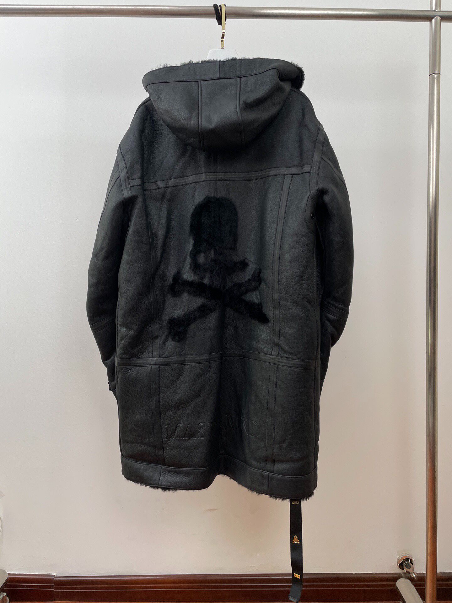 Mastermind x KITH Shearling Leather Coat