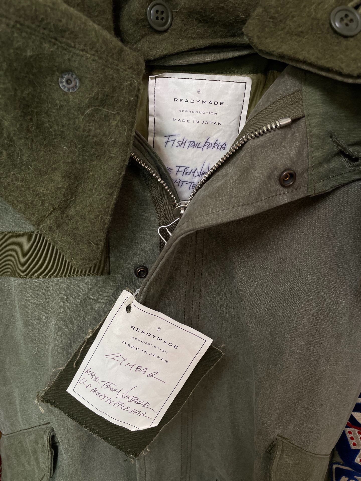 Readymade Fishtail Parka — detail