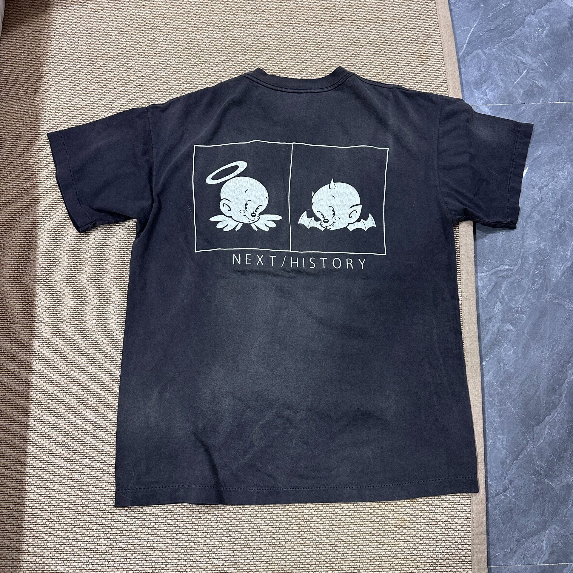 Saint Michael Black Green Ram T-Shirt — front